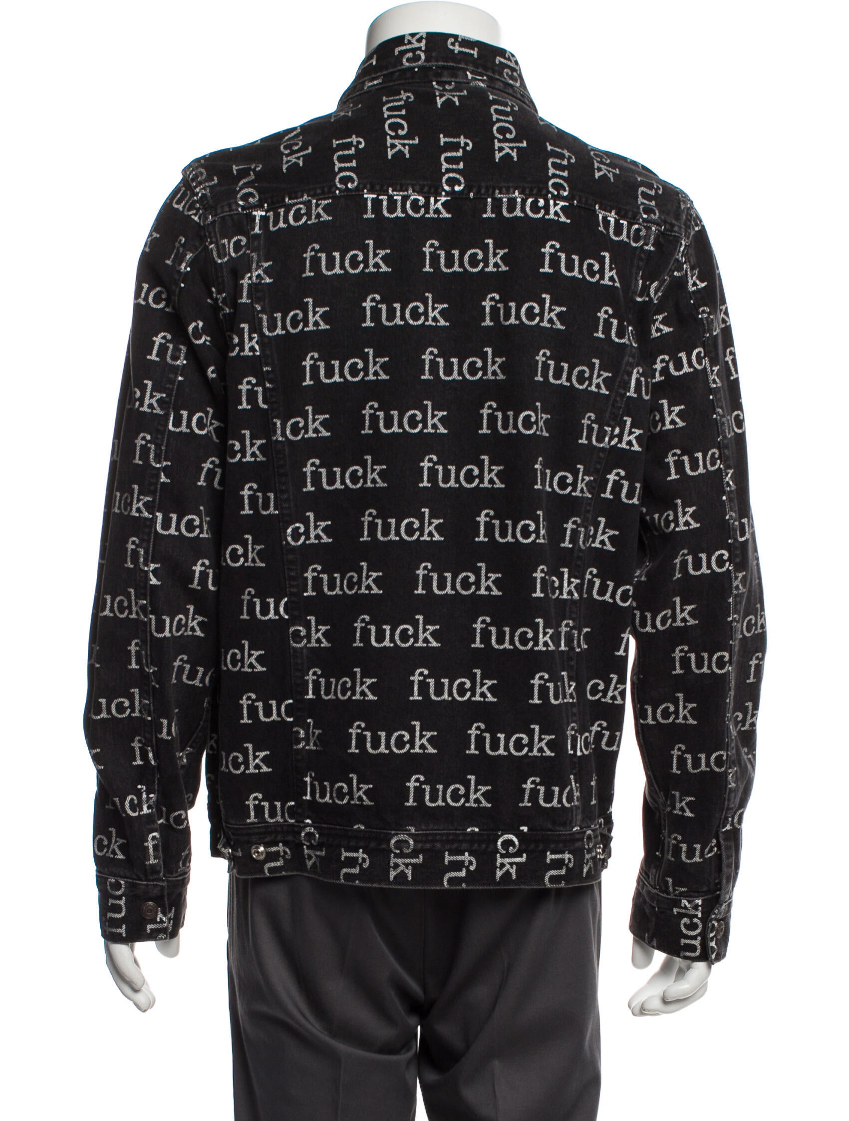 Supreme 2013 FUCK デニム トート ブラック Boxロゴ Supreme - supreme fuck denim totebag 13ssの通販 by lazy