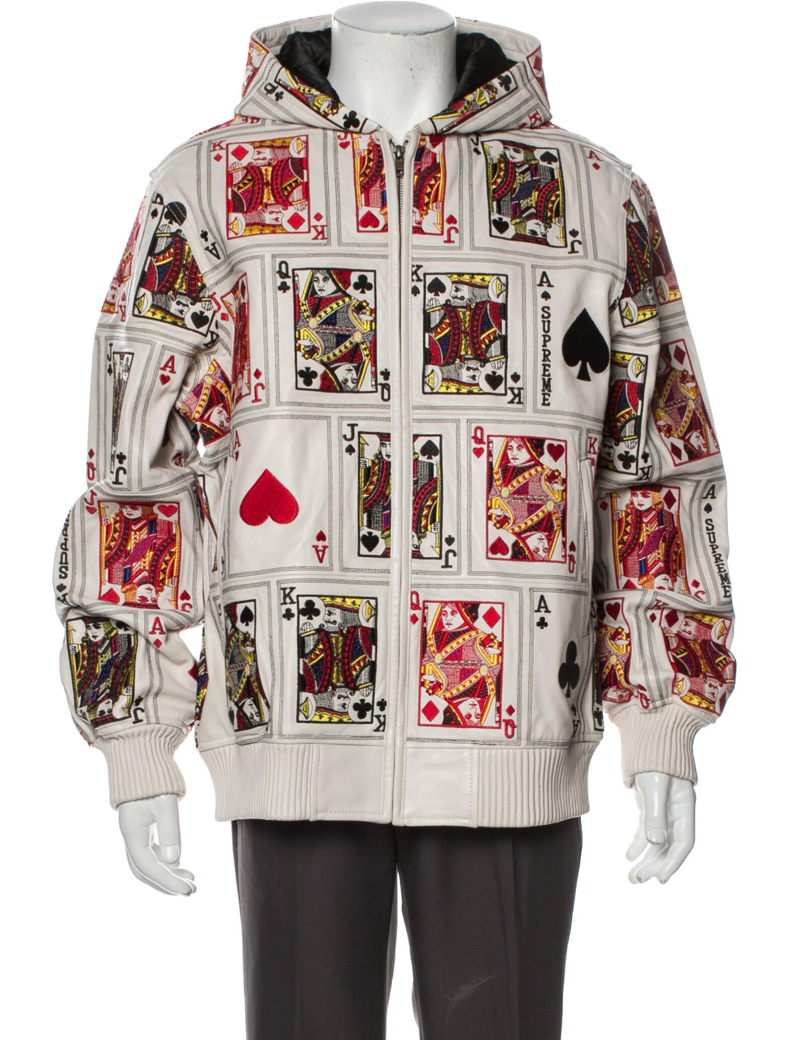 supreme card jacket