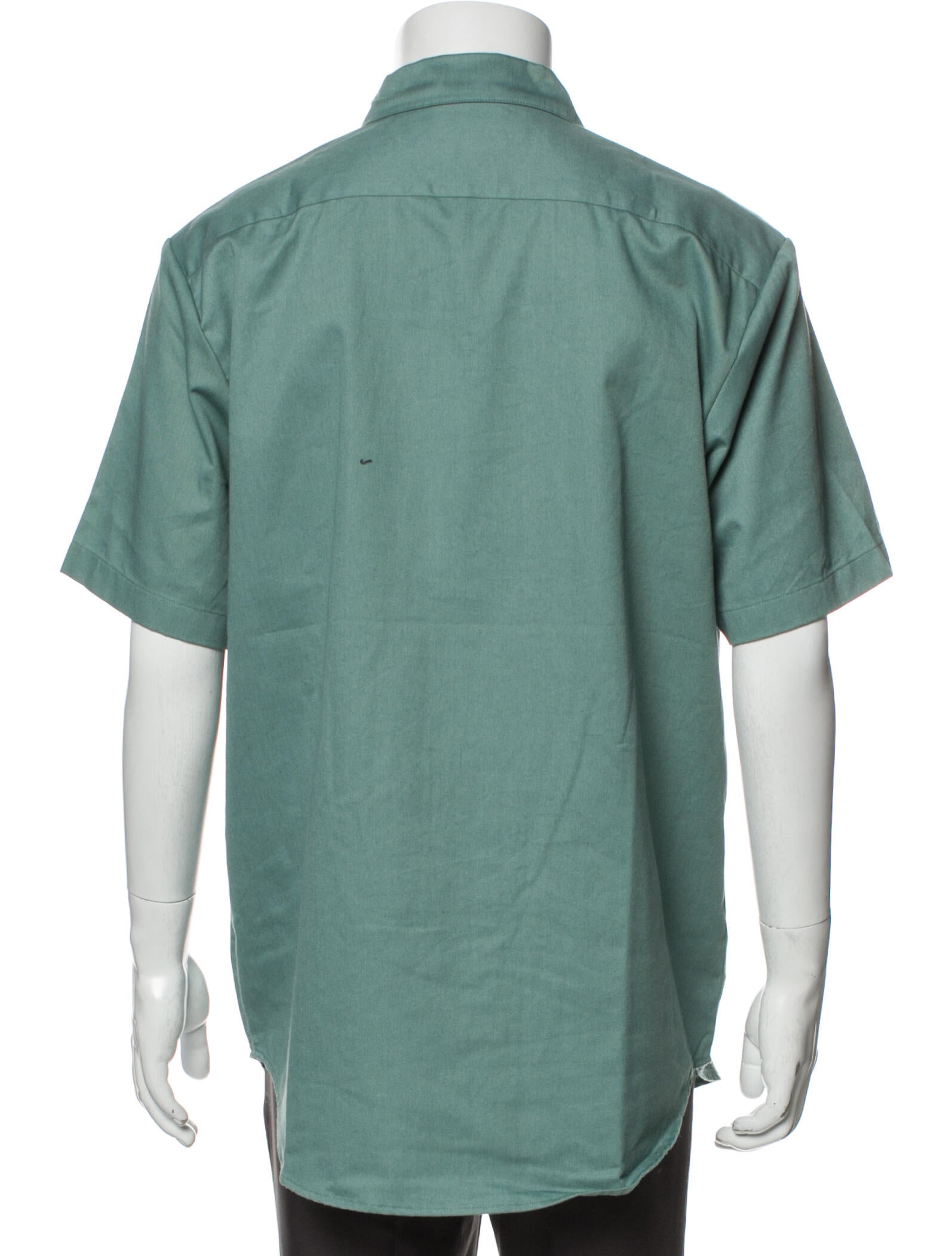 Supreme 2016 Tom & Jerry Work Shirt - Green Casual Shirts
