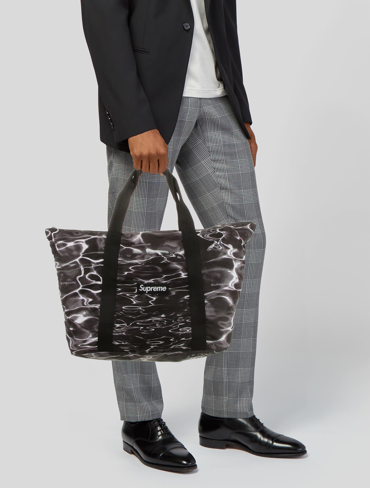 Supreme Ripple Packable Tote - Black Totes, Bags - WSPME43560