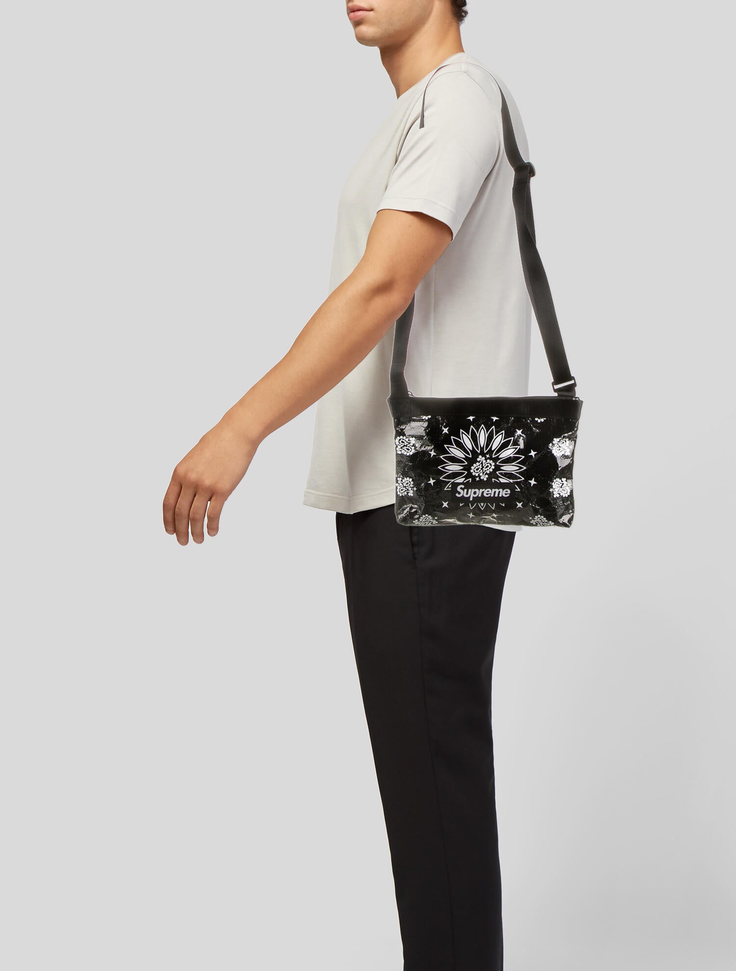 Supreme Bandana Tarp Side Bag シュプリーム