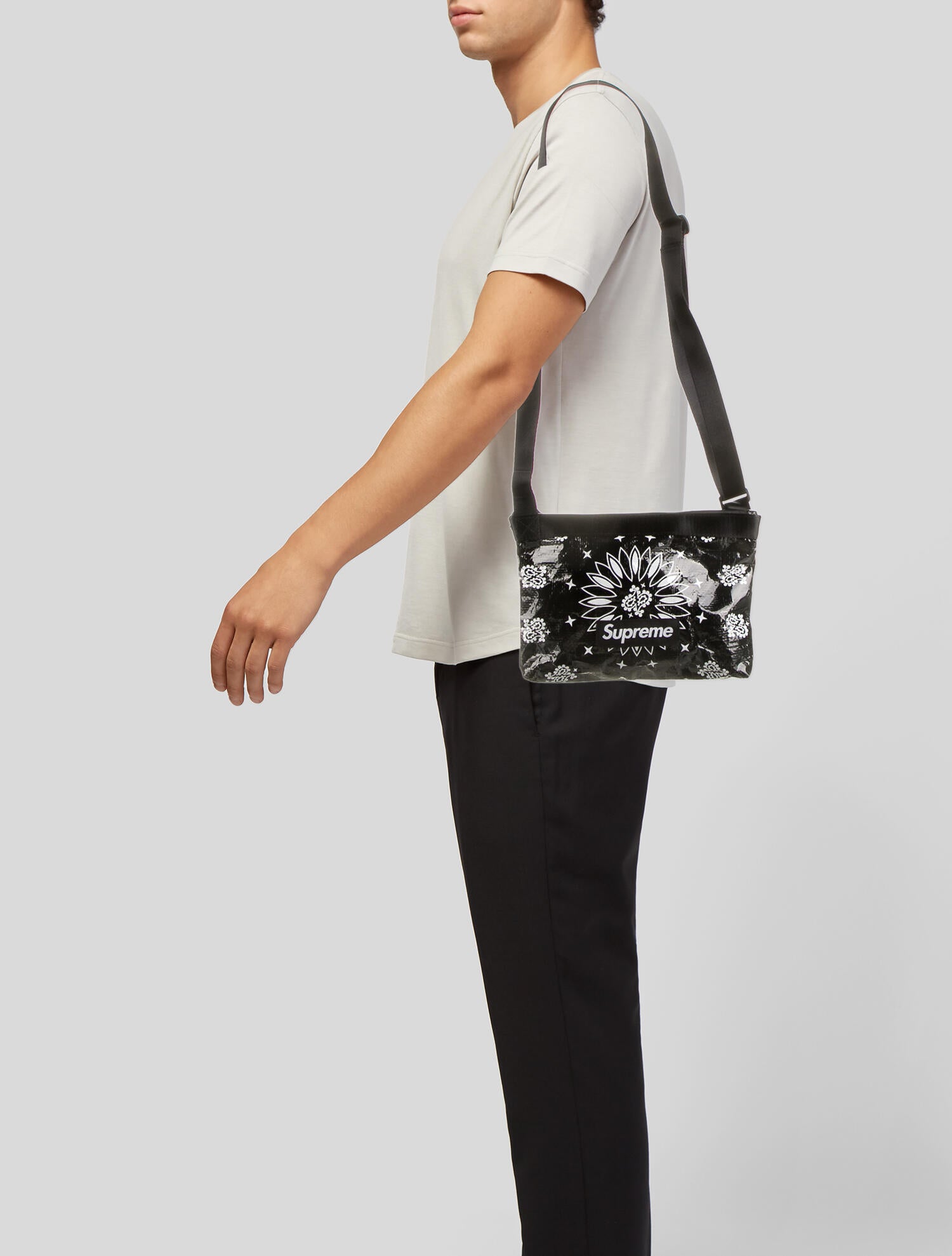 waterproof reflective speckled shoulder bolsa