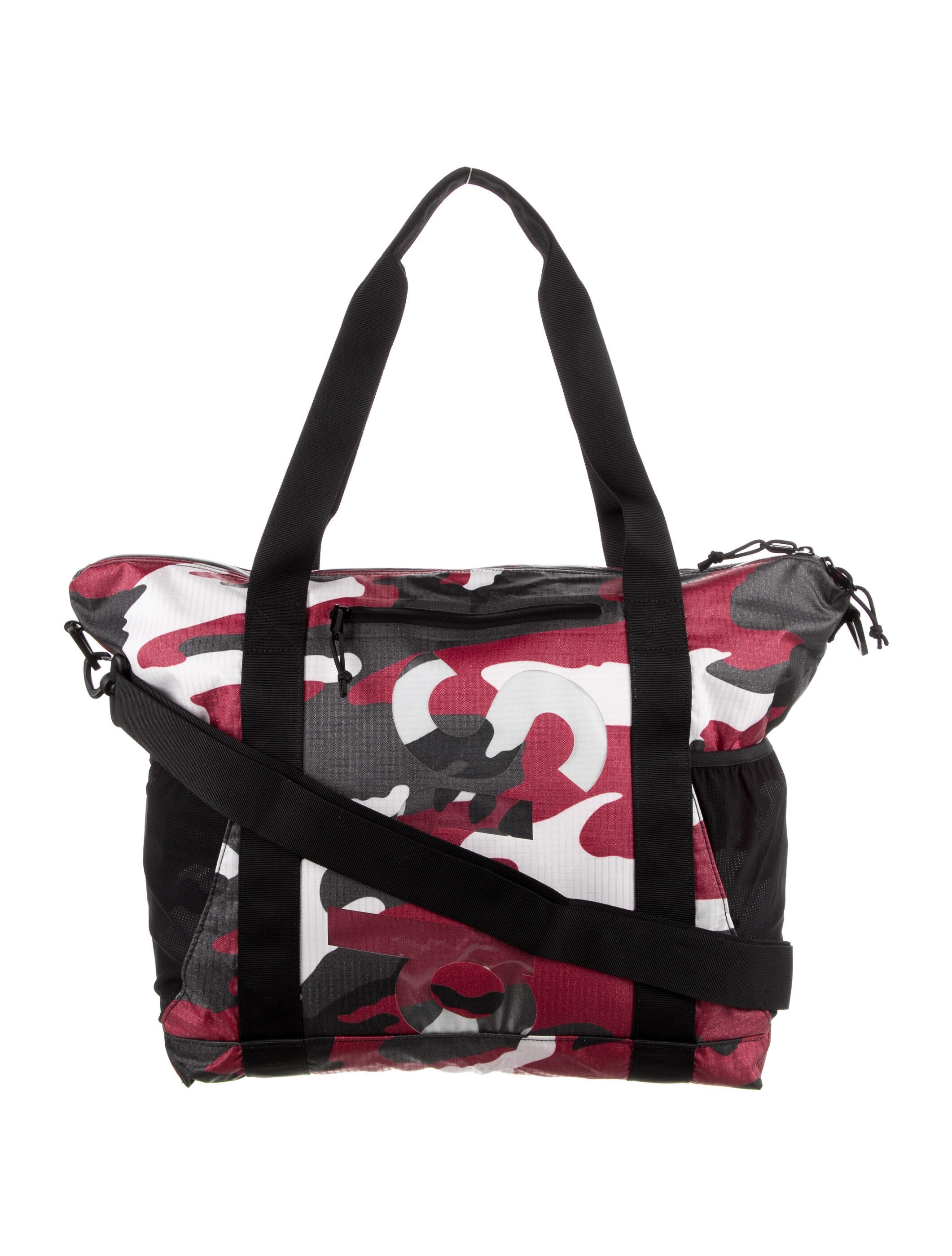 Supreme 2021 Logo Zip Tote w/ Tags - Red Totes, Bags - WSPME46044