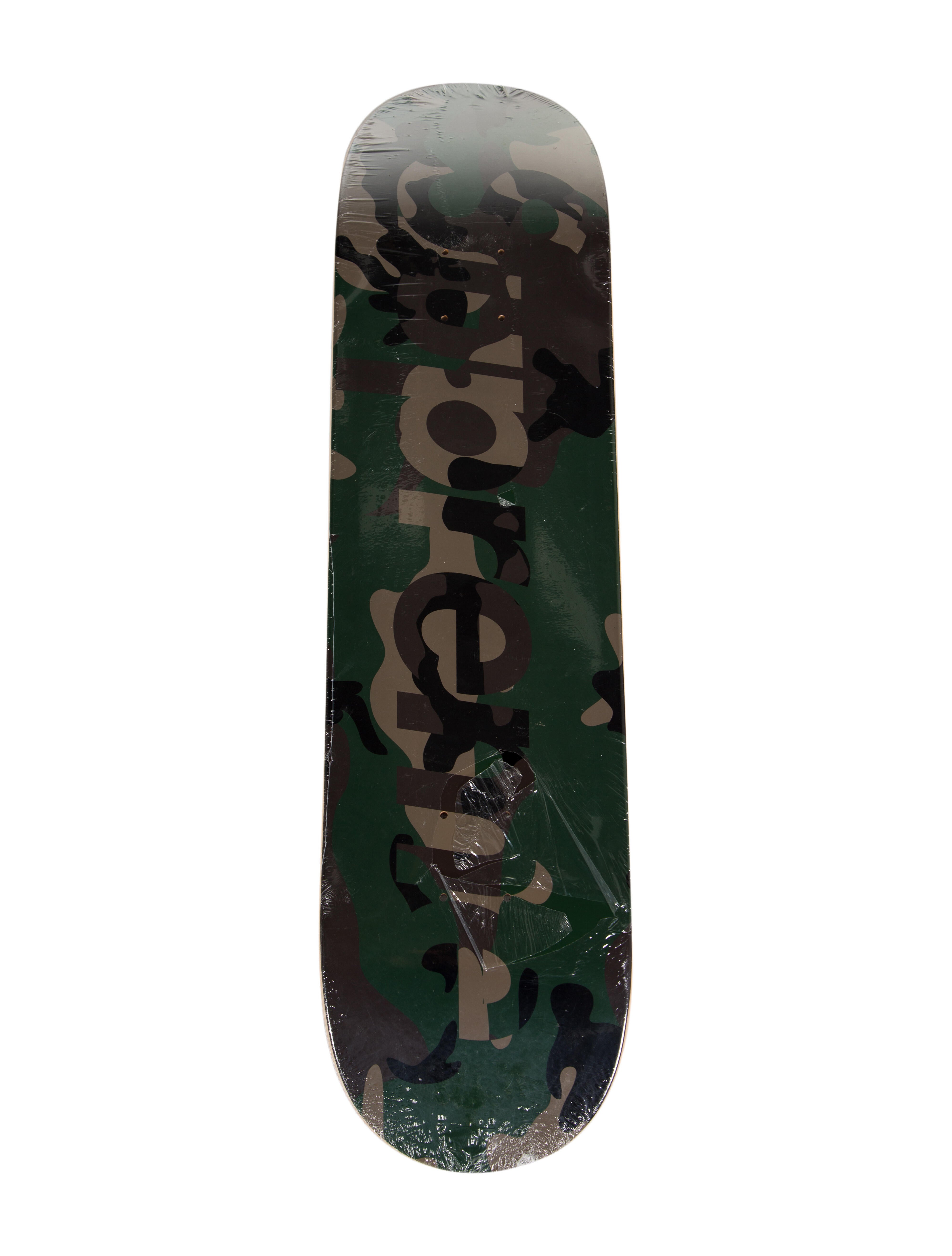 camo supreme deck