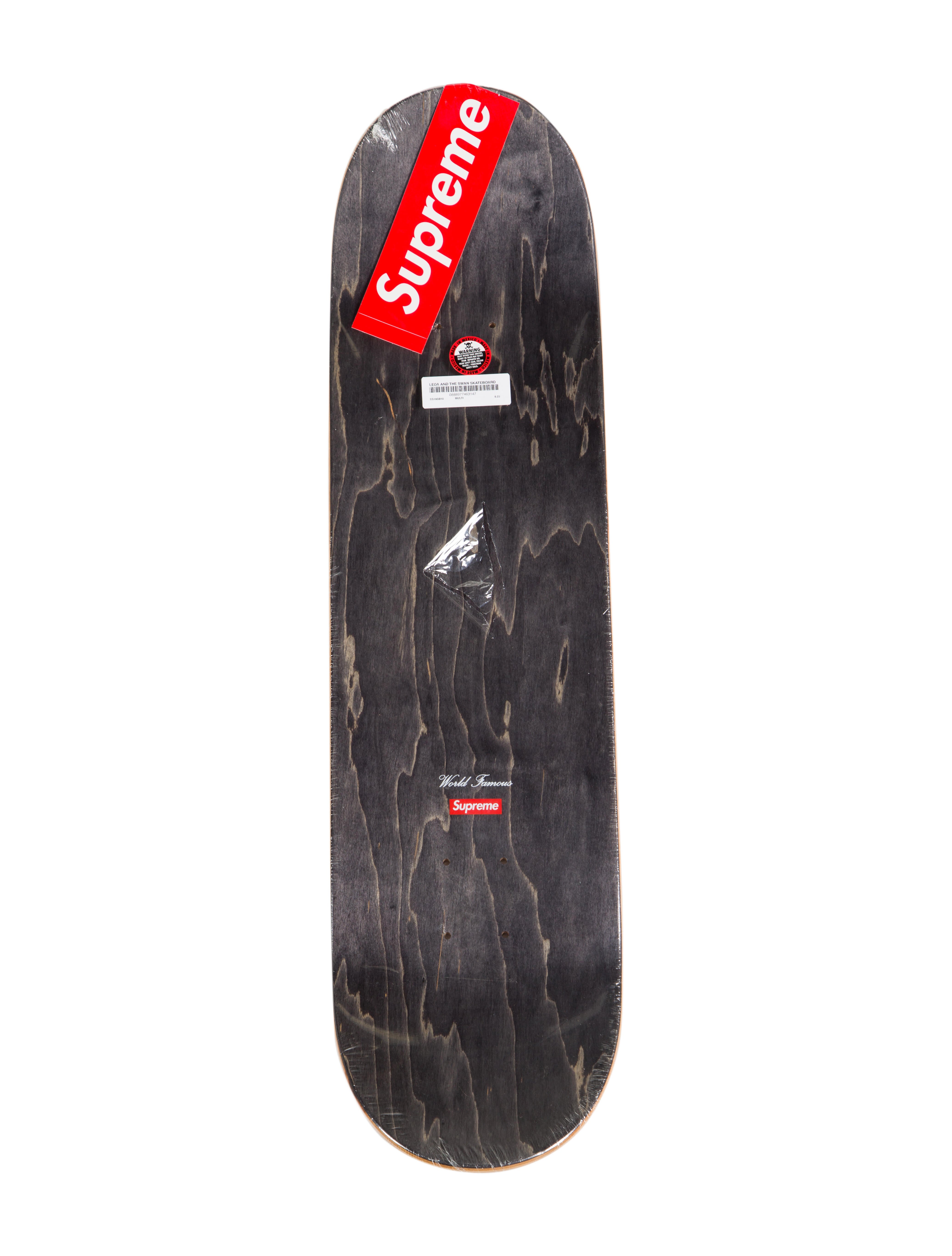 Supreme Leda and the Swan Skate Deck - Green Skate Decks