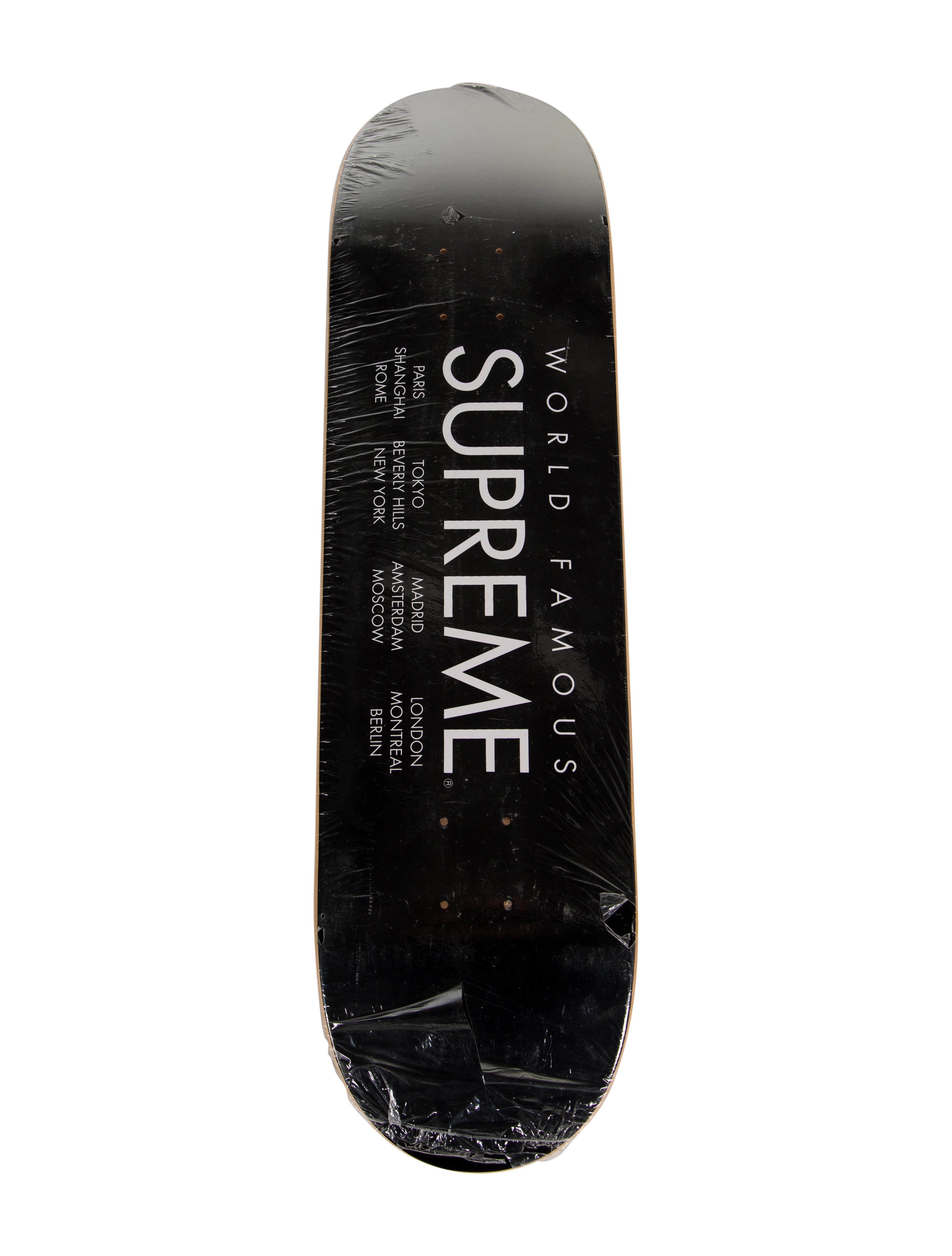 Supreme Uncut Box Logo Skateboard 