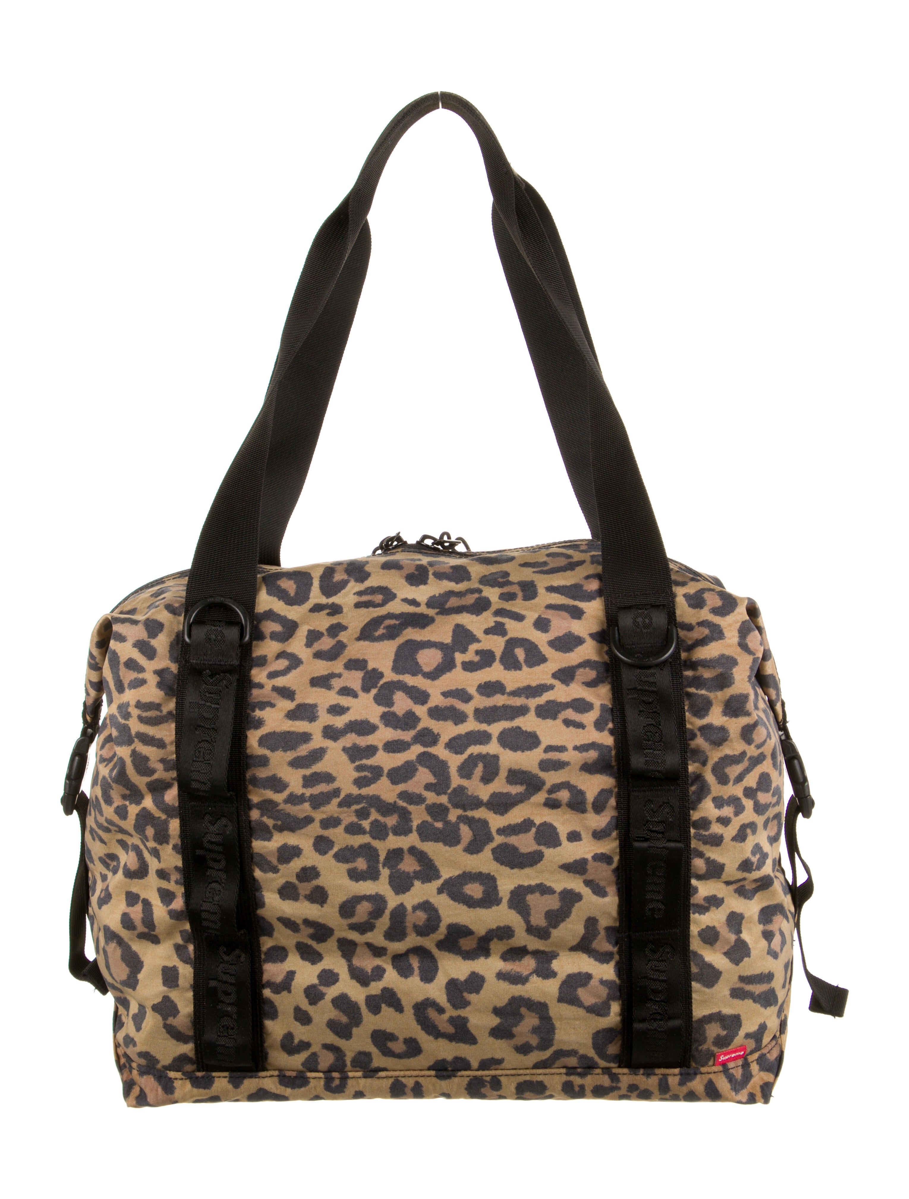 Supreme Leopard Zip Tote - Brown Totes, Bags - WSPME48890 | The