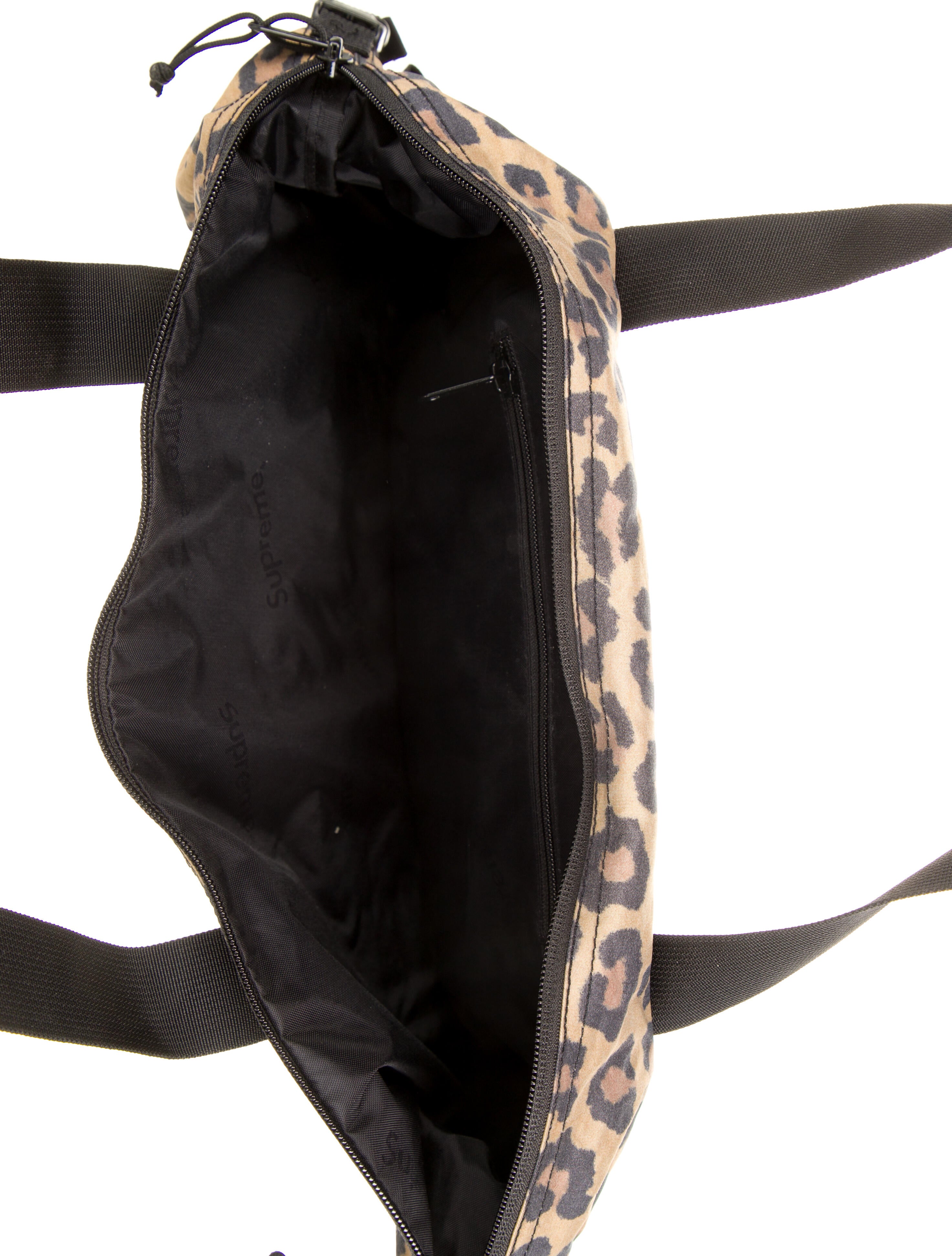 Supreme Leopard Zip Tote - Brown Totes, Bags - WSPME48890 | The