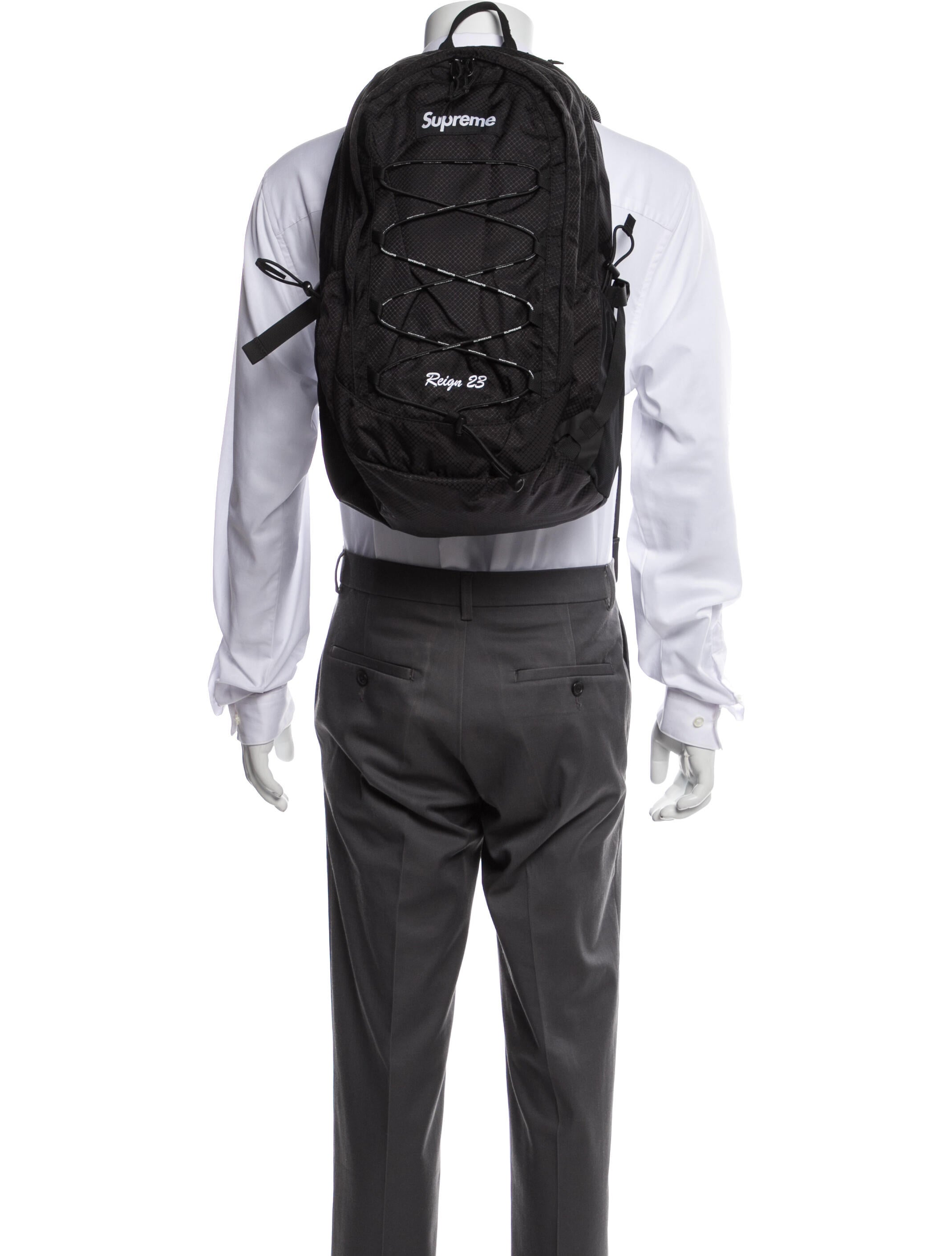 Supreme SS22 Reign 23 Backpack w/ Tags - Black Backpacks, Bags