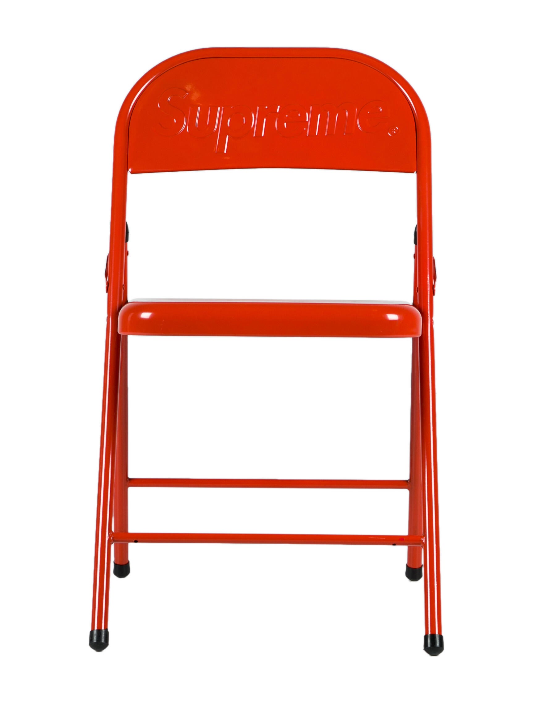 Supreme Metal Folding Chair FW20 Supreme Metal Folding Chair Red