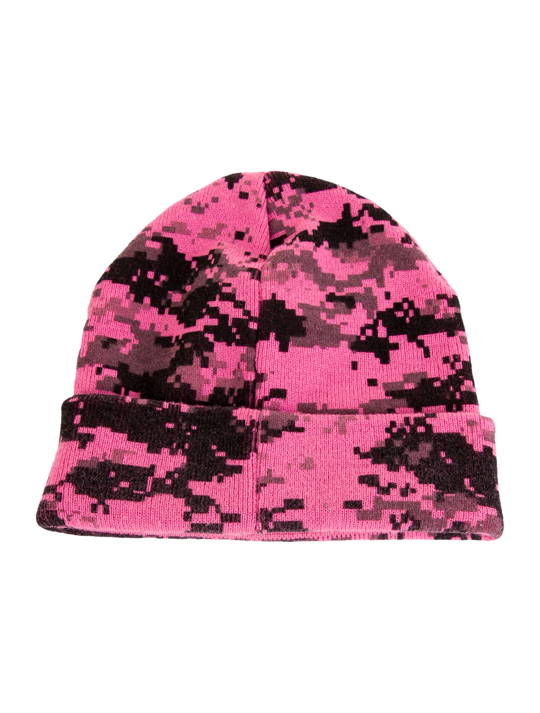 Supreme Kanji Camo Beanie - Blue Hats 