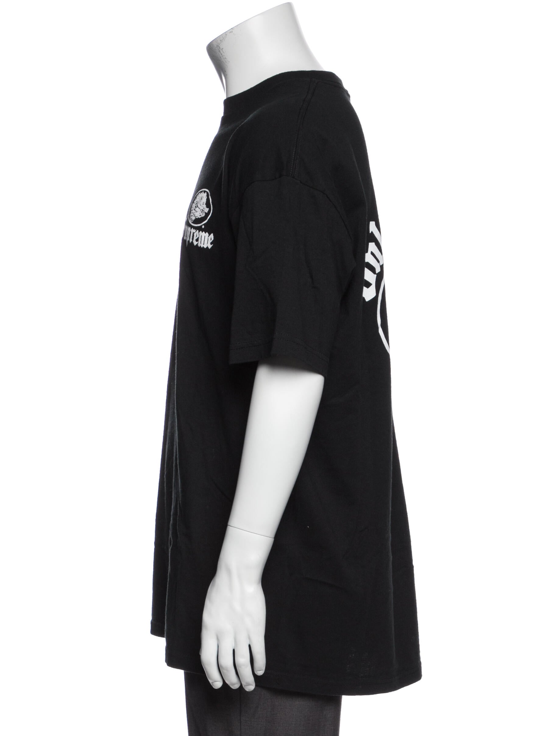 Supreme 2008 Boar's Head Only The Strong T-Shirt - Black T-Shirts