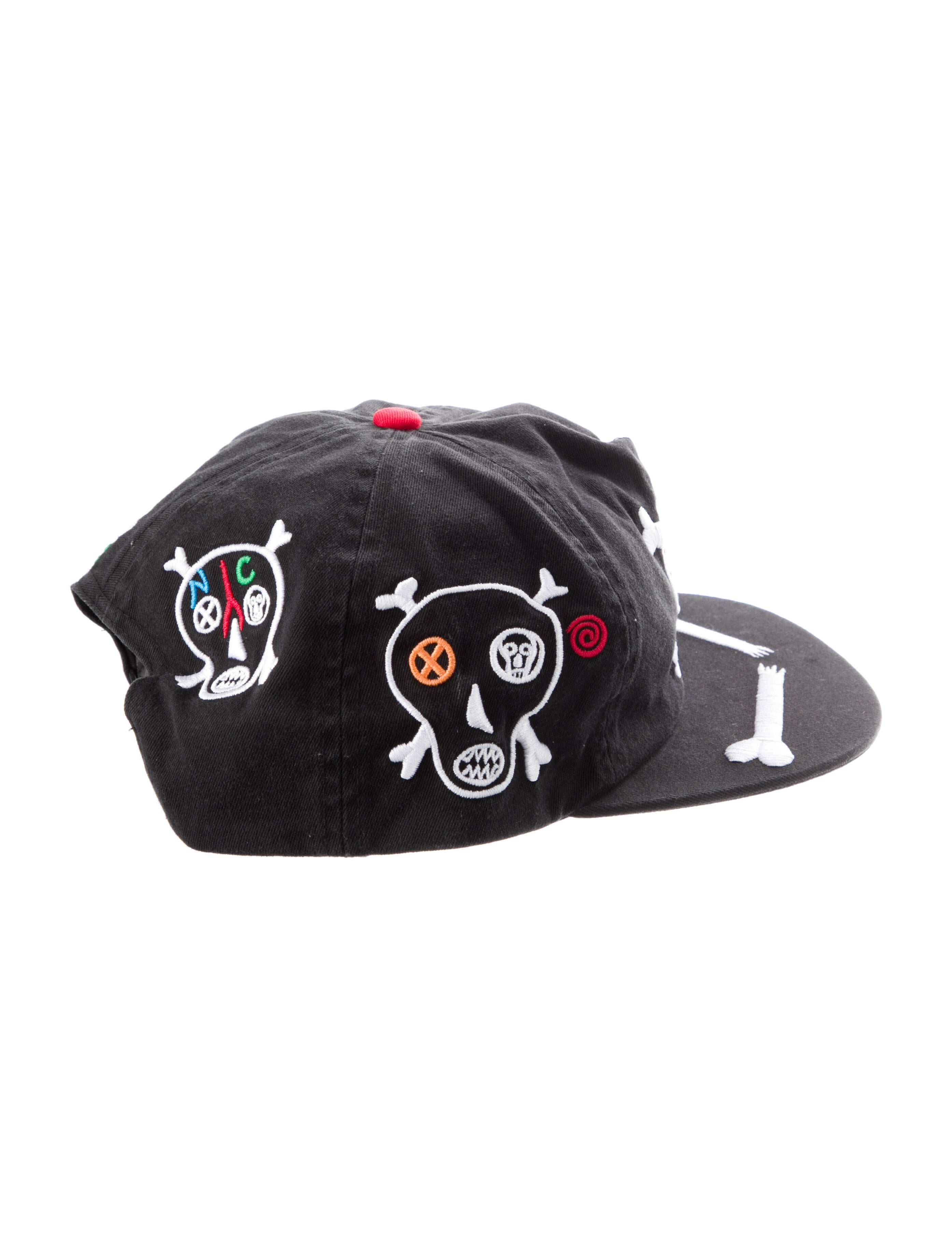 帽子 SUPREME Clayton Patterson Skulls 5-Panel Supreme Clayton Patterson Skulls 5-Panel (SS21) - $48