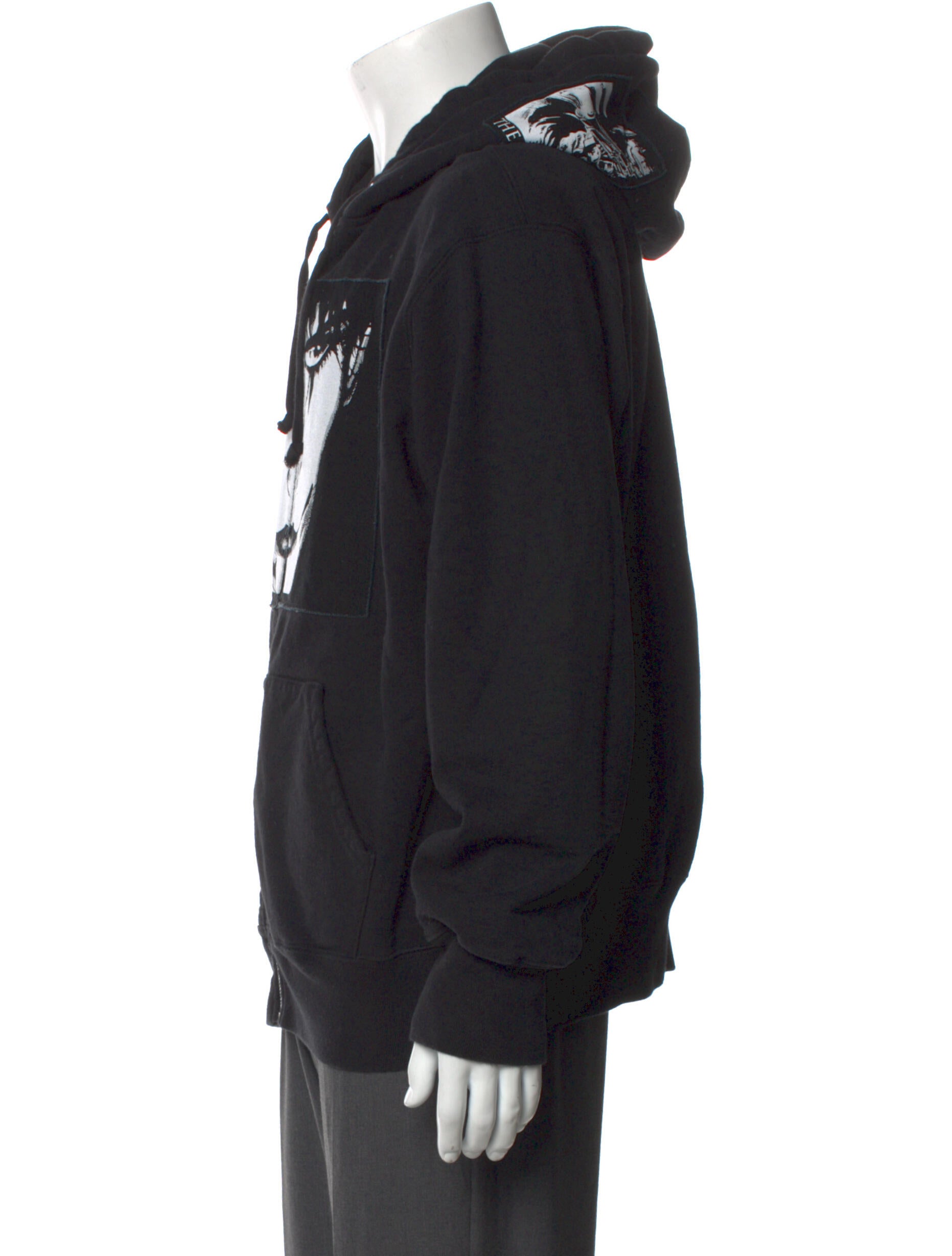 Supreme 2021 The Crow Zip Up Hoodie - Black Sweatshirts & Hoodies