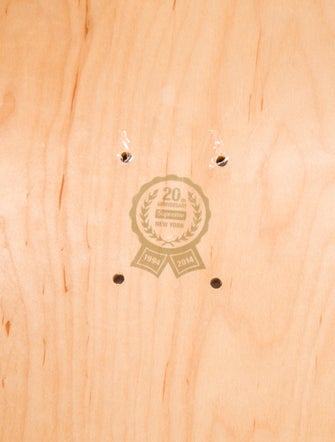 Supreme 20th Anniversary Taxi Driver Skateboard Deck