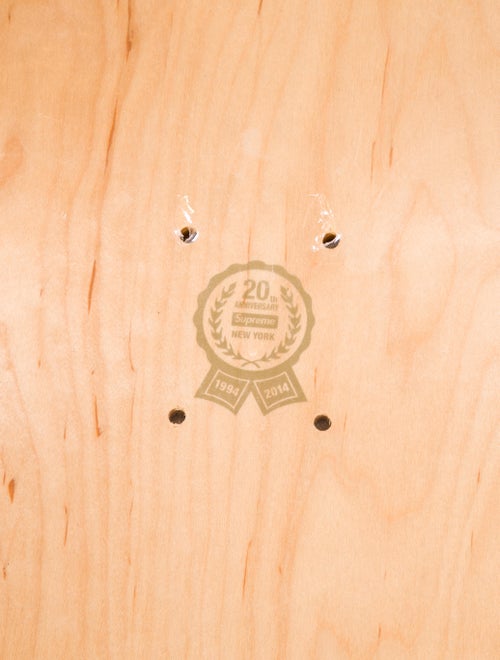 Supreme 20th Anniversary Taxi Driver Skateboard Deck