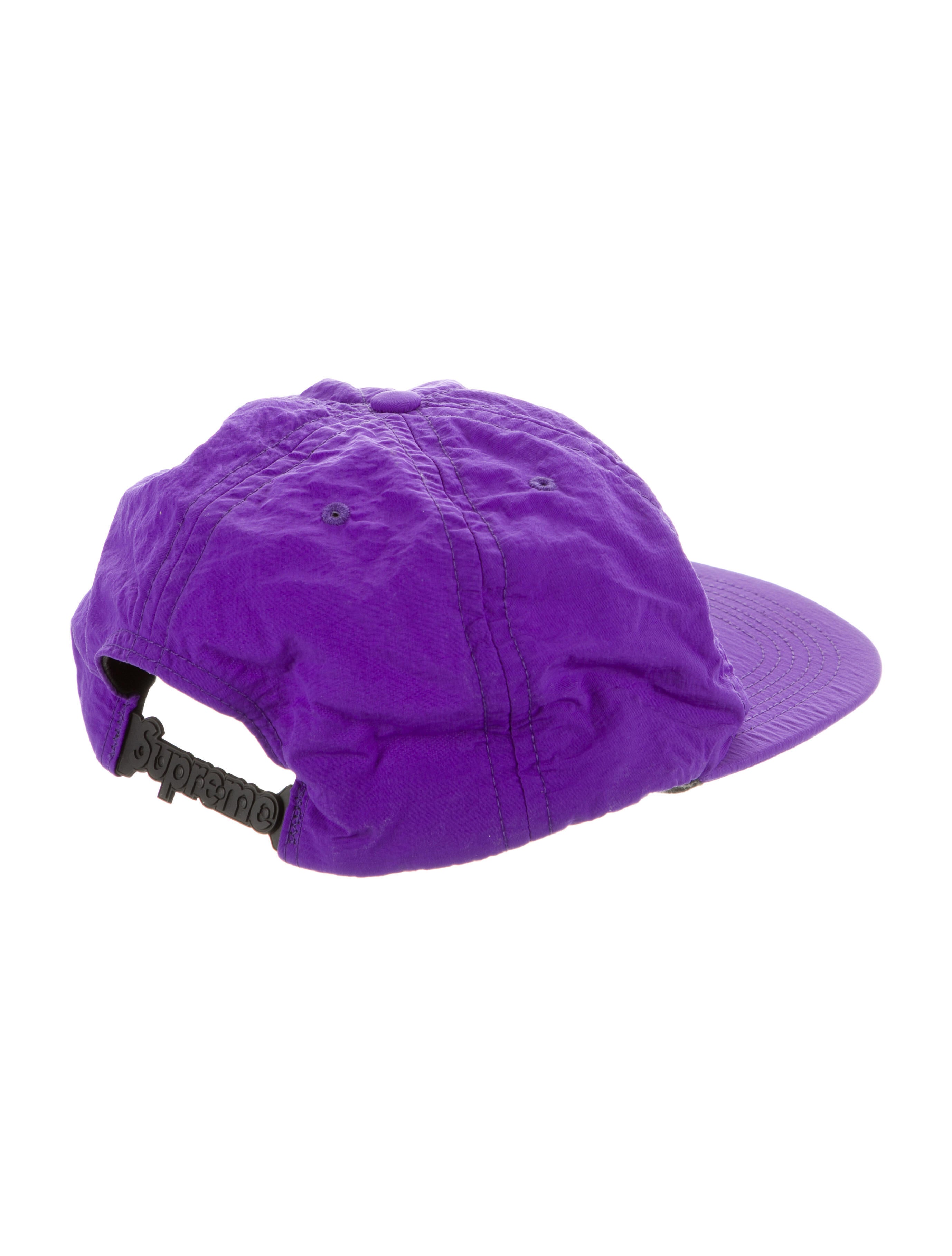 Supreme Nylon Collegiate 5-Panel Hat - Purple Hats, Accessories