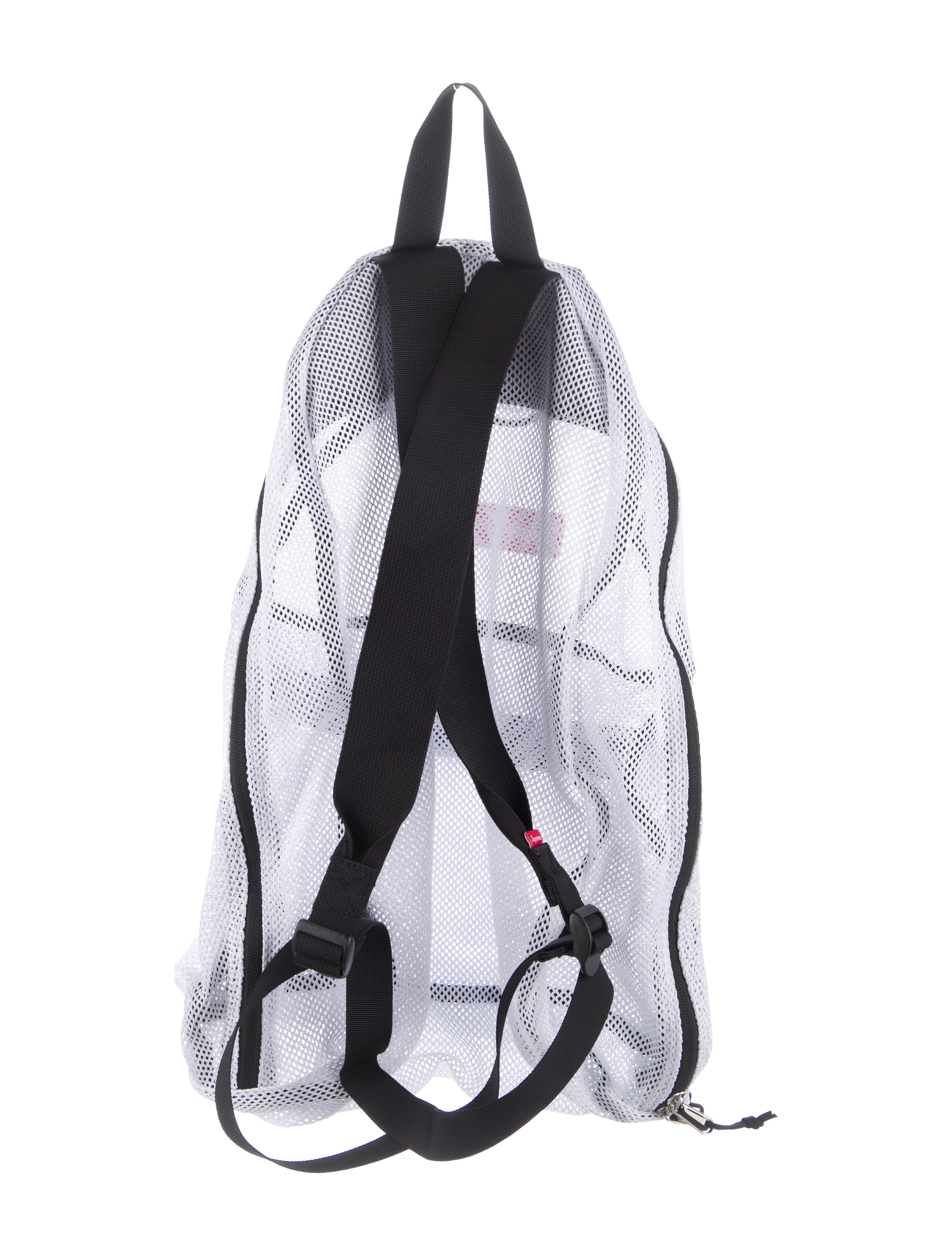 Supreme Mesh Backpack - White Backpacks, Bags - WSPME58444 | The
