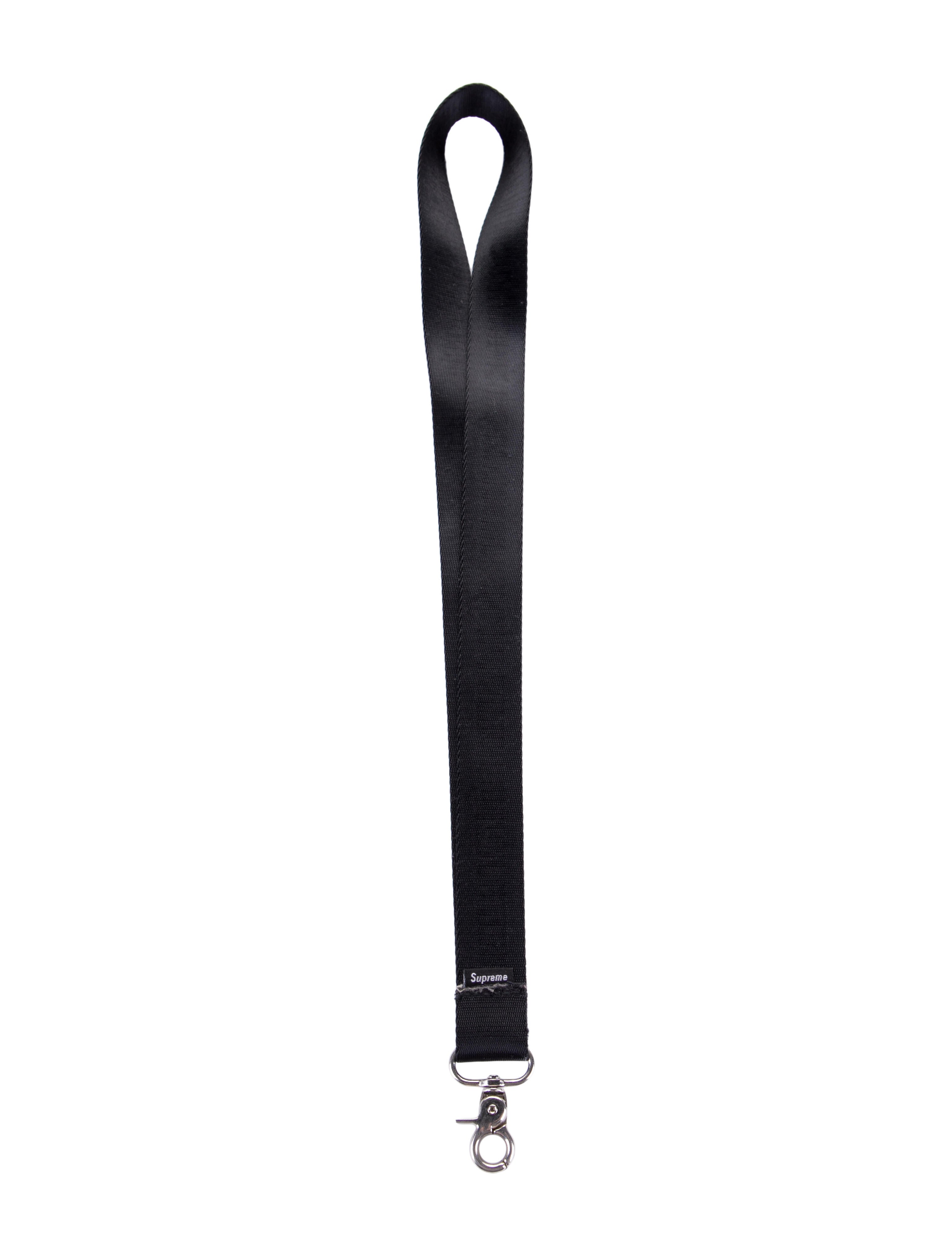 新品未使用 supreme Nylon Lanyard ネックストラップ 黒 Supreme New