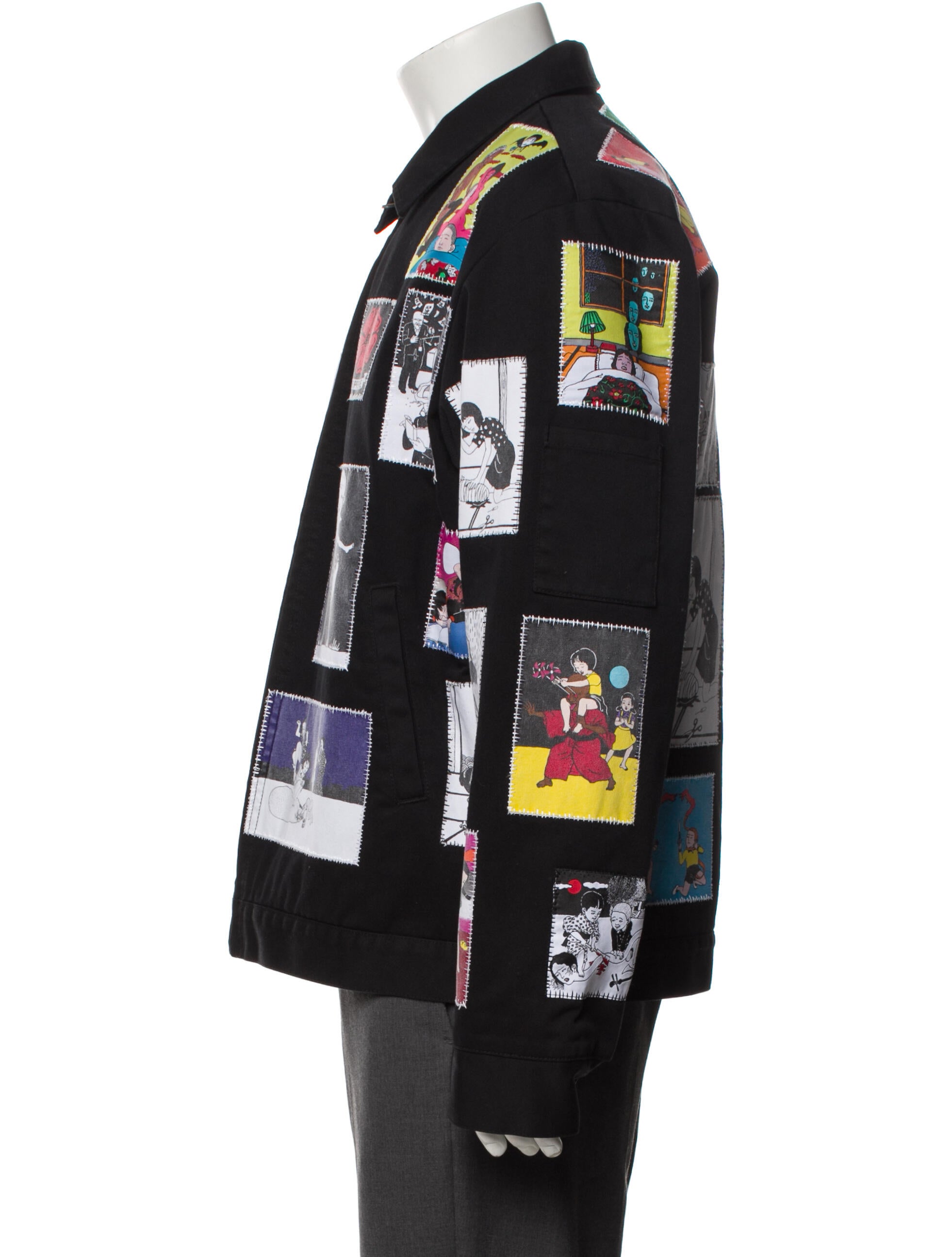 Supreme 2020 x Toshio Saeki Work Trucker Jacket - Black Outerwear
