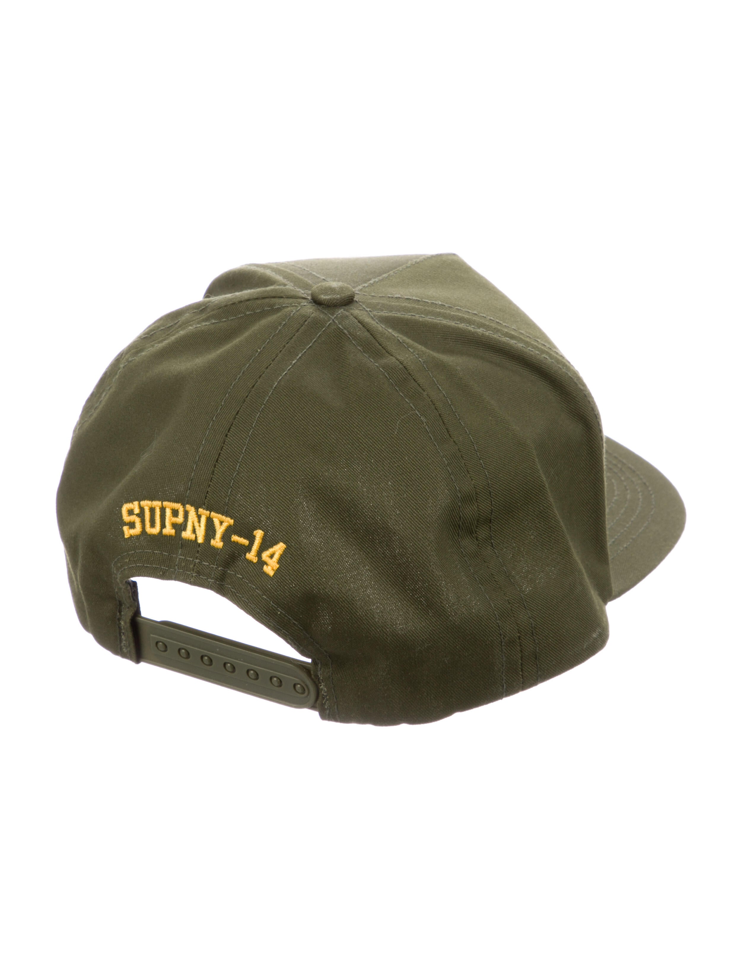 Supreme Military Shield 5-Panel Cap Supreme Military Shield 5 Panel Hat - Green Hats, Accessories