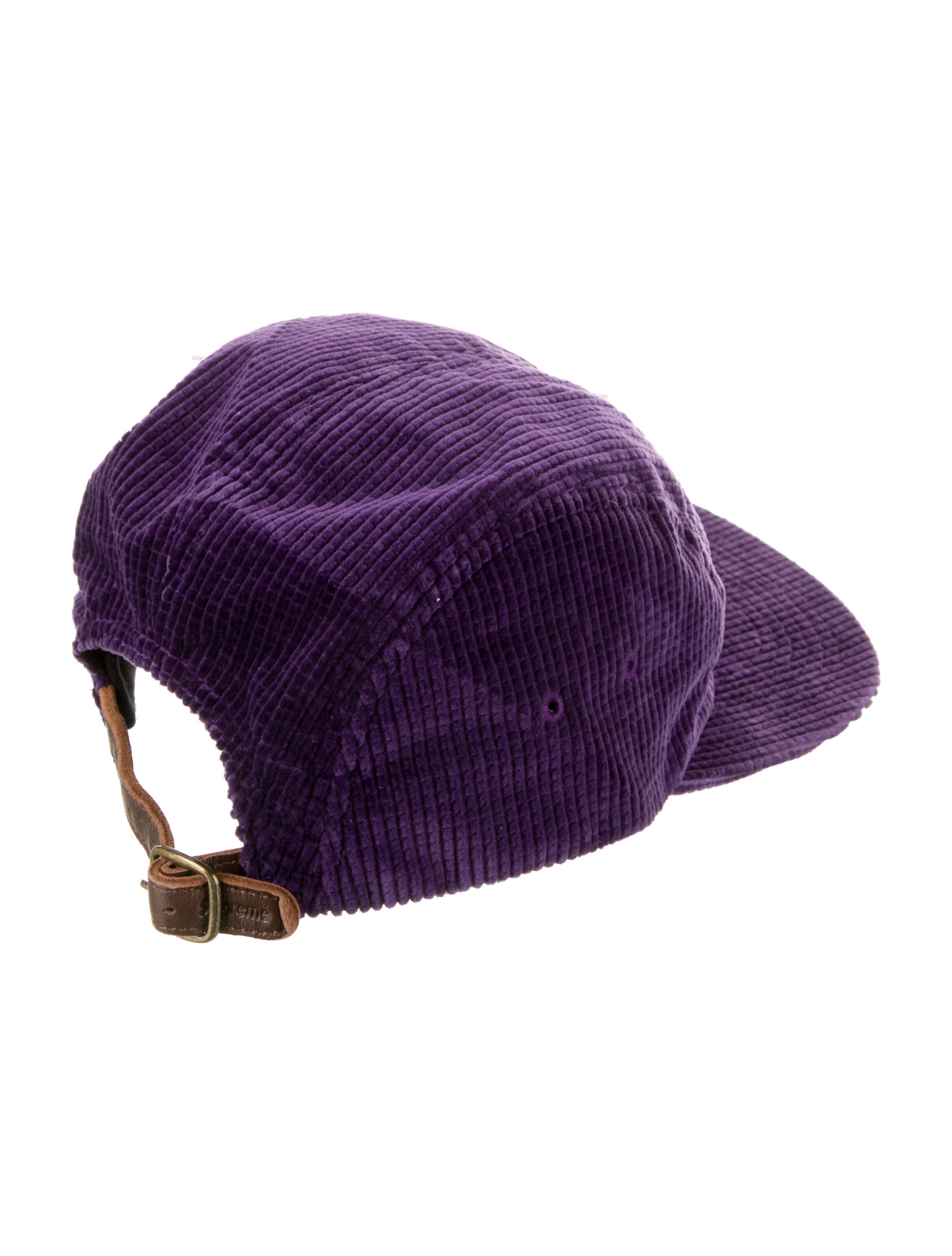 Supreme corduroy camp cap パープル Supreme Corduroy Camp Cap (FW24) - $58