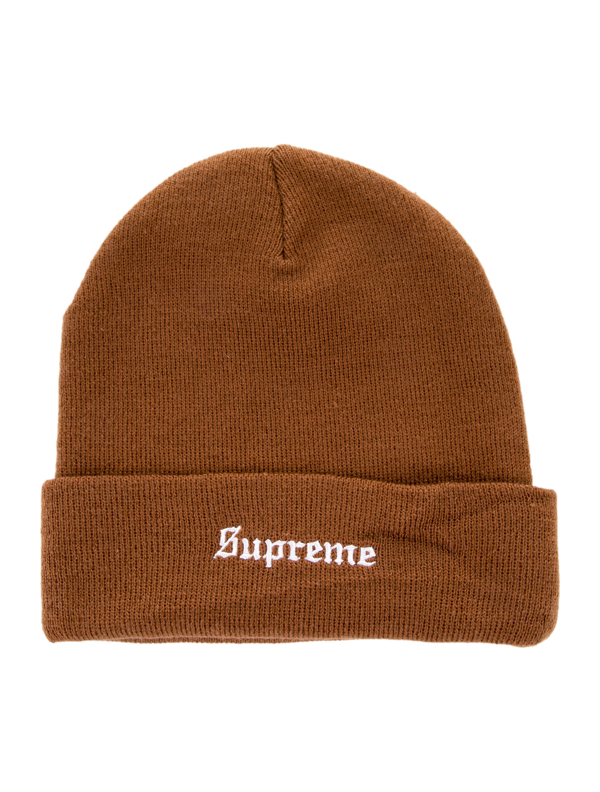 Supreme Guadalupe Beanie - Brown Hats, Accessories - WSPME64359