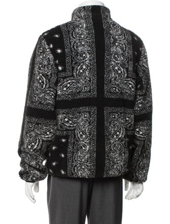 Supreme 2019 Reversible Bandana Fleece Jacket
