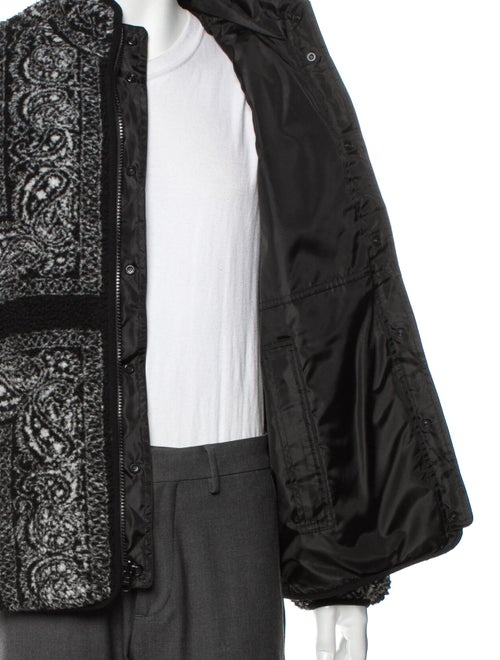 Supreme 2019 Reversible Bandana Fleece Jacket