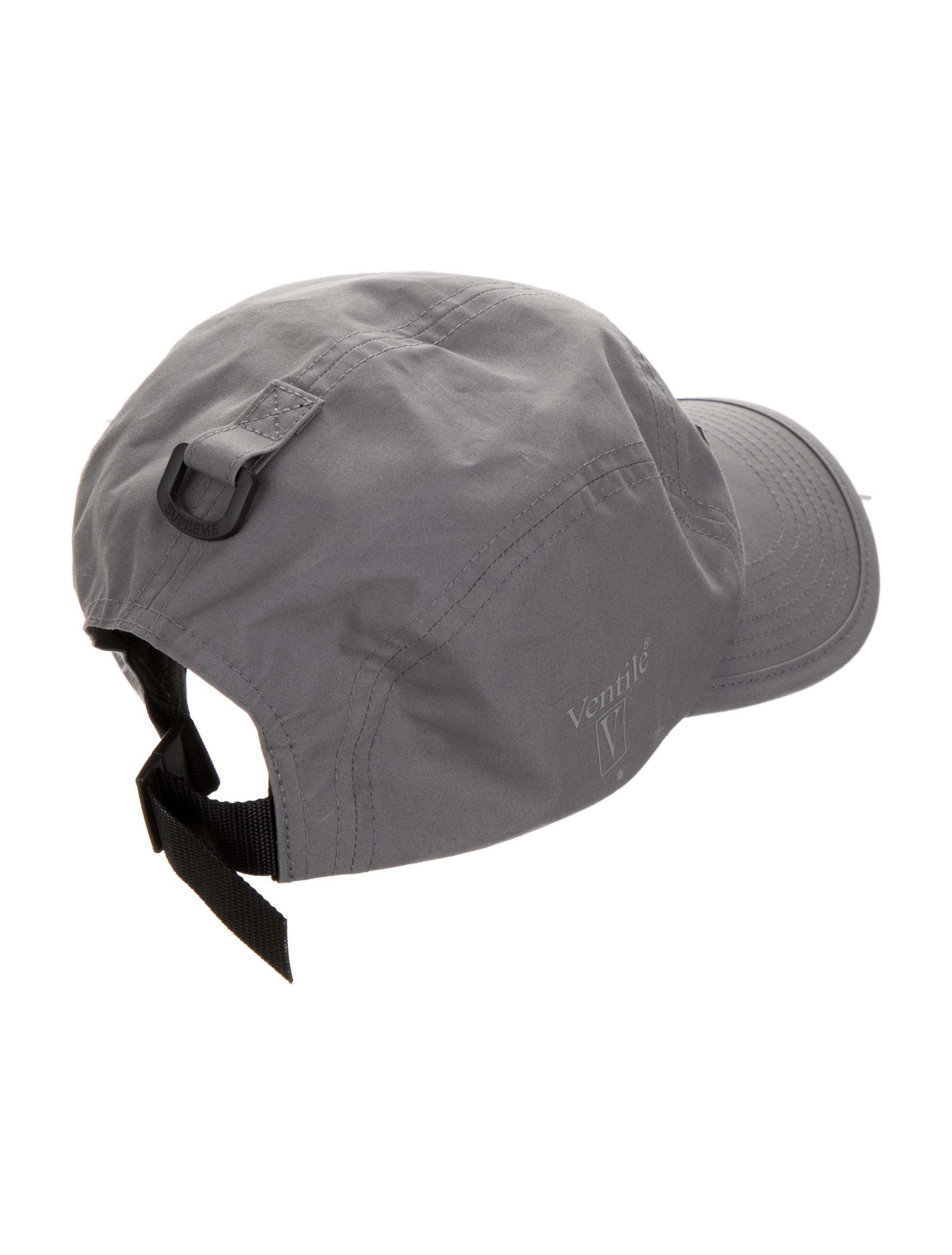 Supreme Ventile Camp Cap - Grey Hats, Accessories
