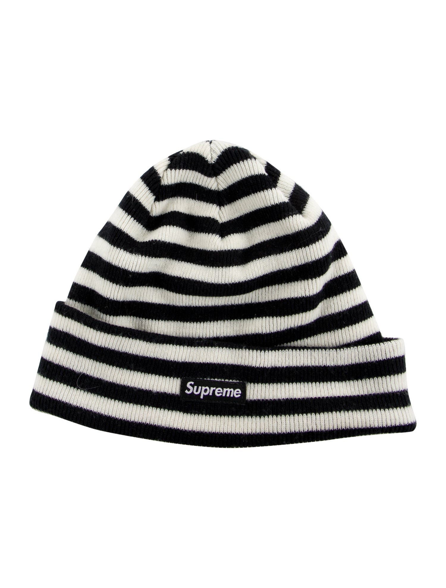 Supreme Striped Beanie - Black Hats, Accessories - WSPME66791