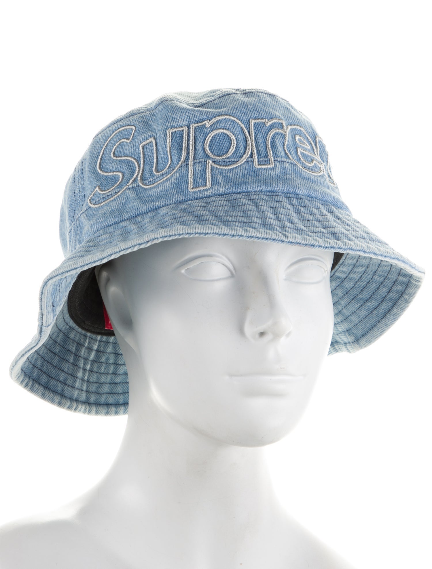 Supreme Denim Bucket Hat - Blue Hats, Accessories - WSPME68841