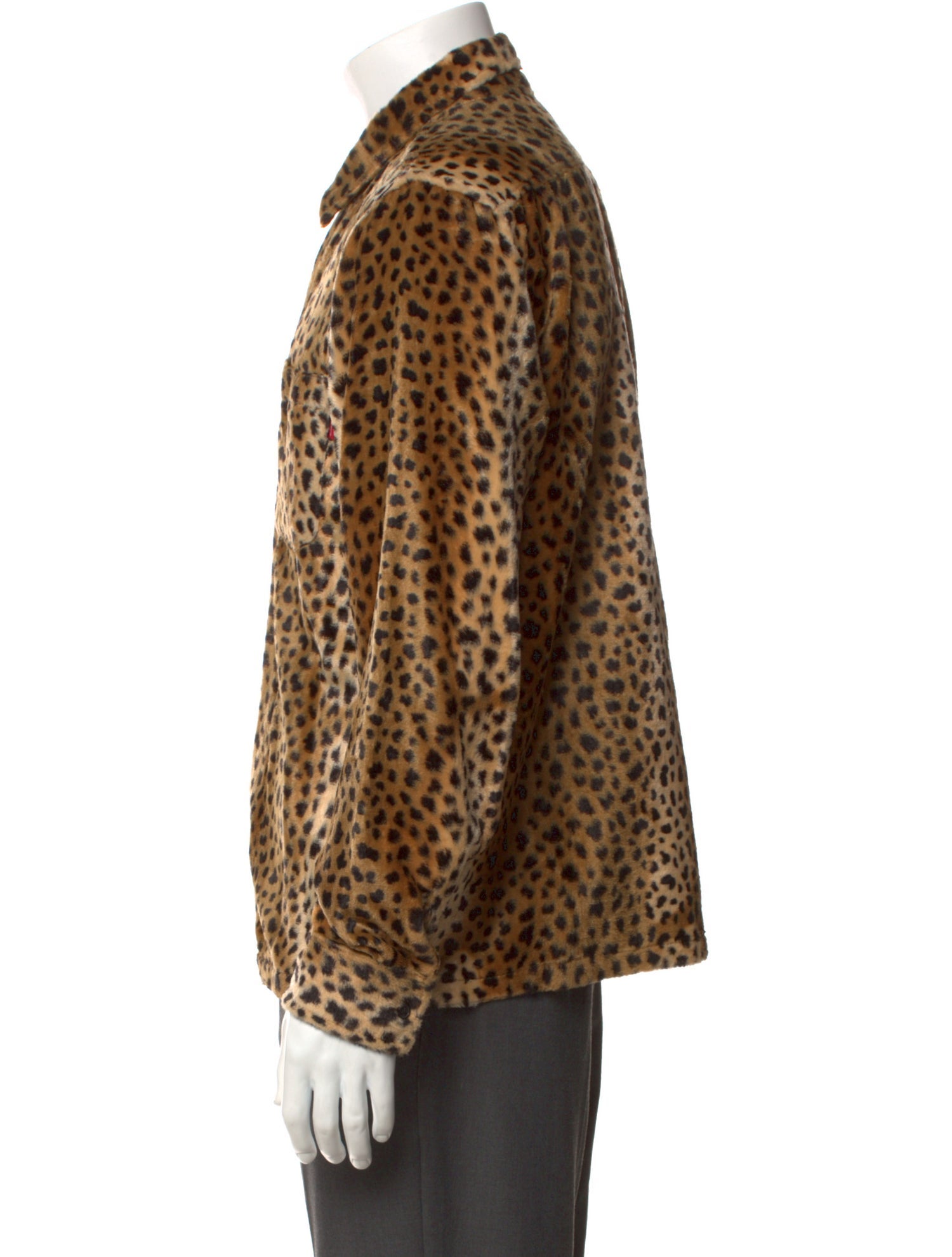 Cheetah Pile Supreme Cheetah Shirt Supreme Cheetah Pile Zip Up
