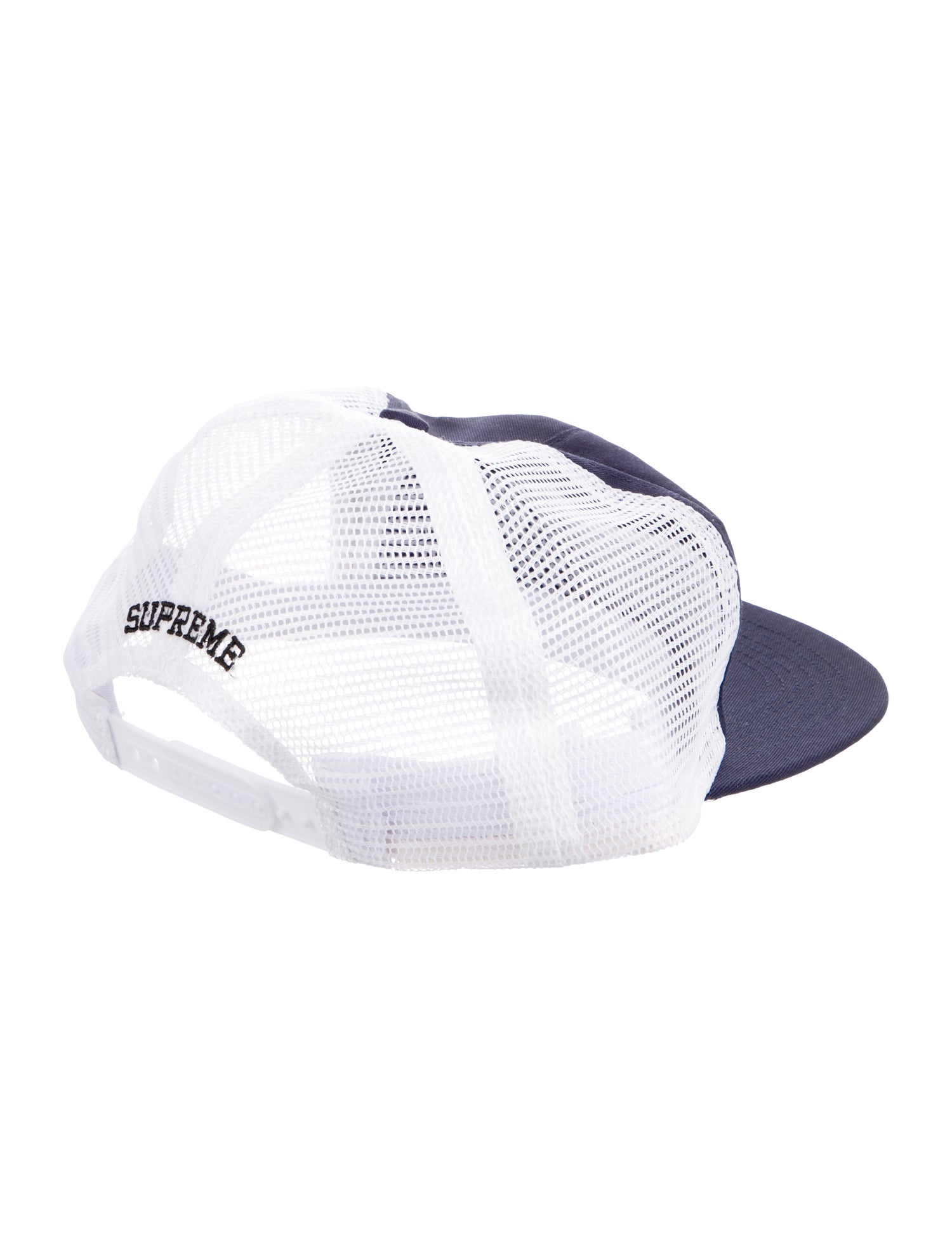 Supreme Camacho Mesh Back 5-Panel Hat - Blue Hats, Accessories