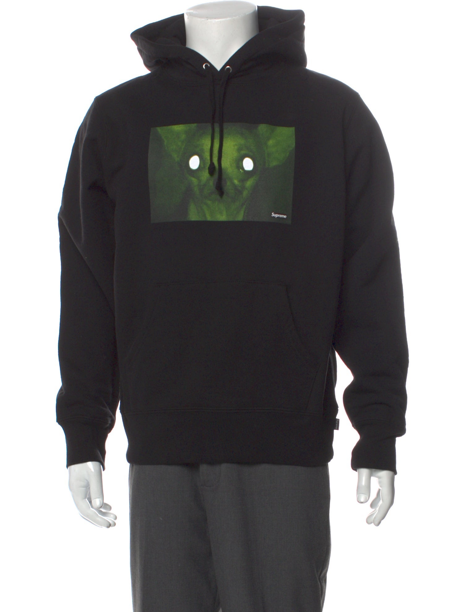 Supreme 2018 x Chris Cunningham Chihuahua Hoodie - Black Sweatshirts \u0026  Hoodies, Clothing - WSPME73122 | The RealReal