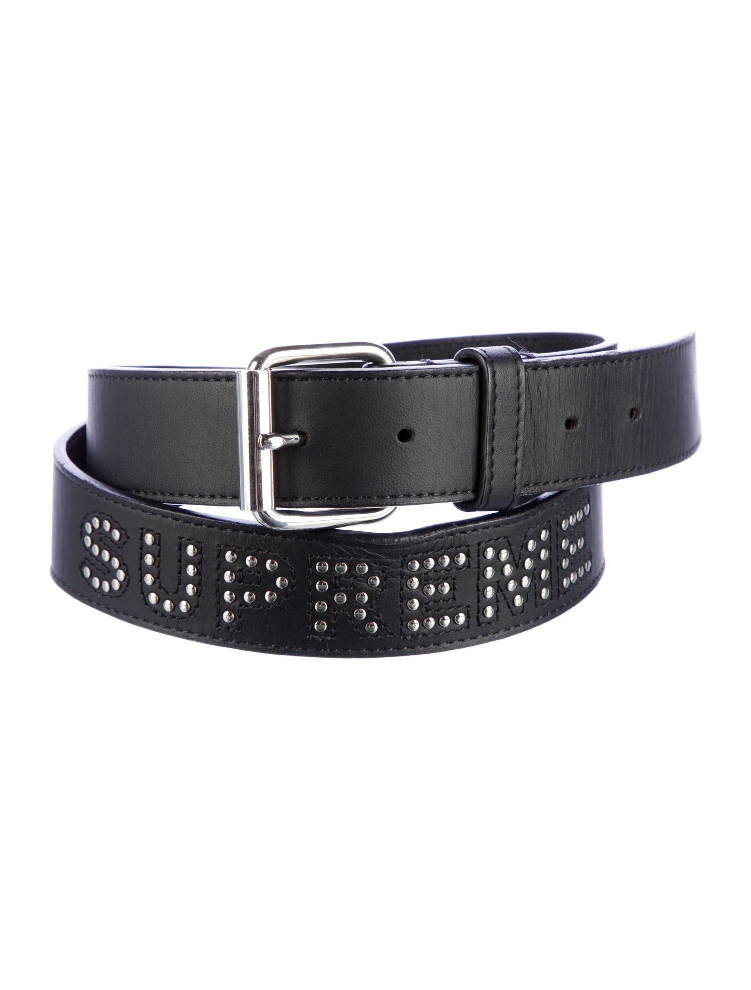 Supreme 2018 Studded Belt - Black Belts, Accessories - WSPME73974  