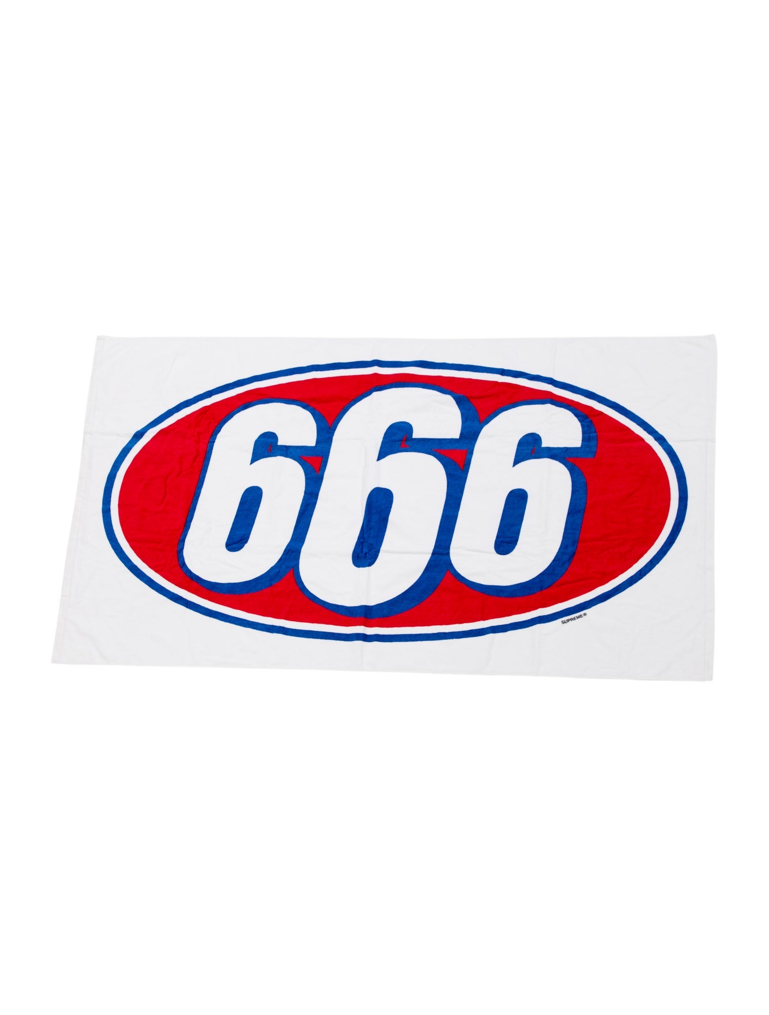 Supreme 666 Beach Towel - White Bath, Bedding & Bath - WSPME74767
