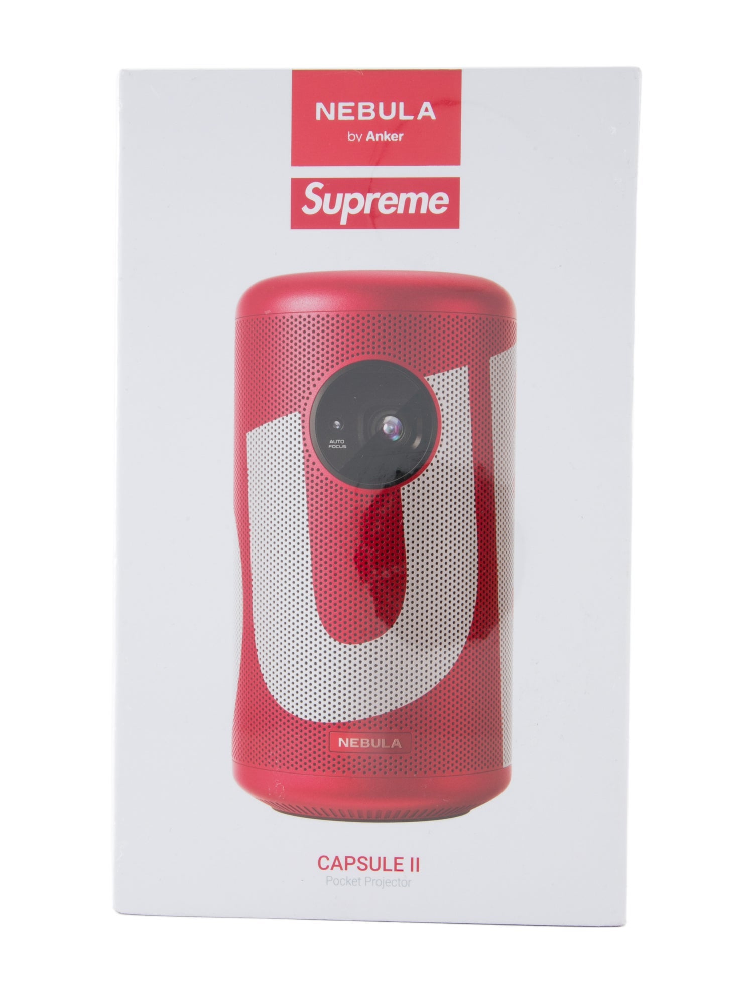 Supreme Anker Nebula Capsule II Projector - Red Home Audio 