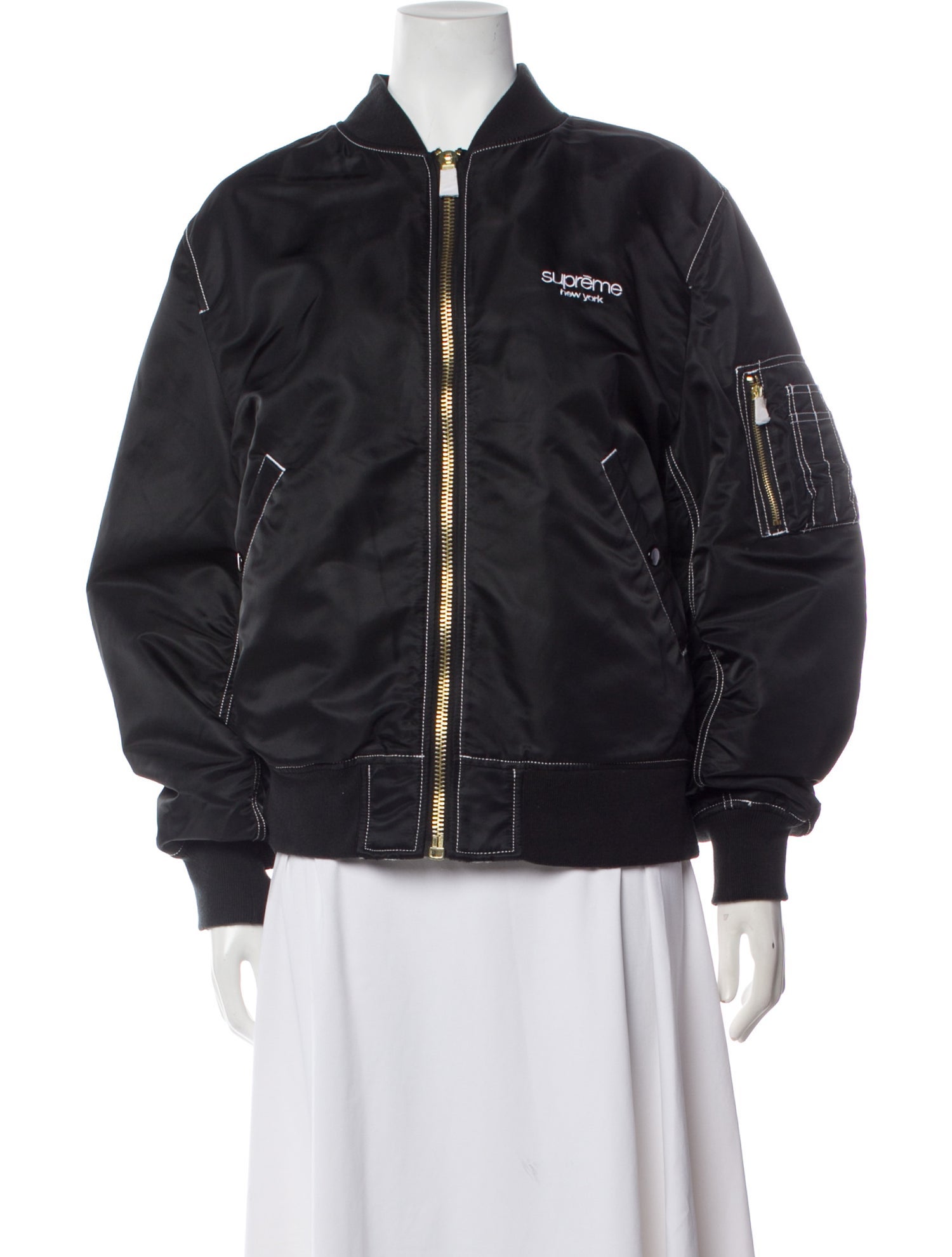 Supreme Contrast Stitch Reversible MA-1