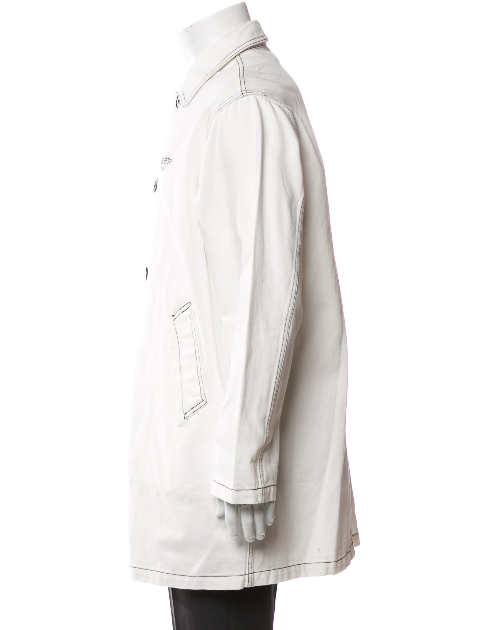 Supreme 2018 Washed Work Parka - White Outerwear, Clothing