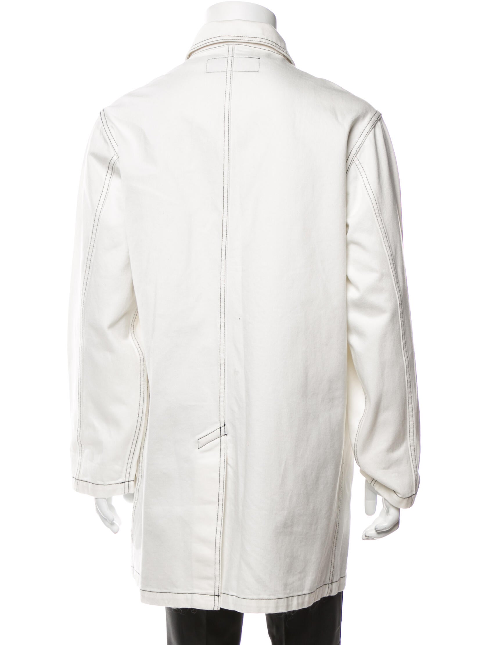 Supreme 2018 Washed Work Parka - White Outerwear, Clothing