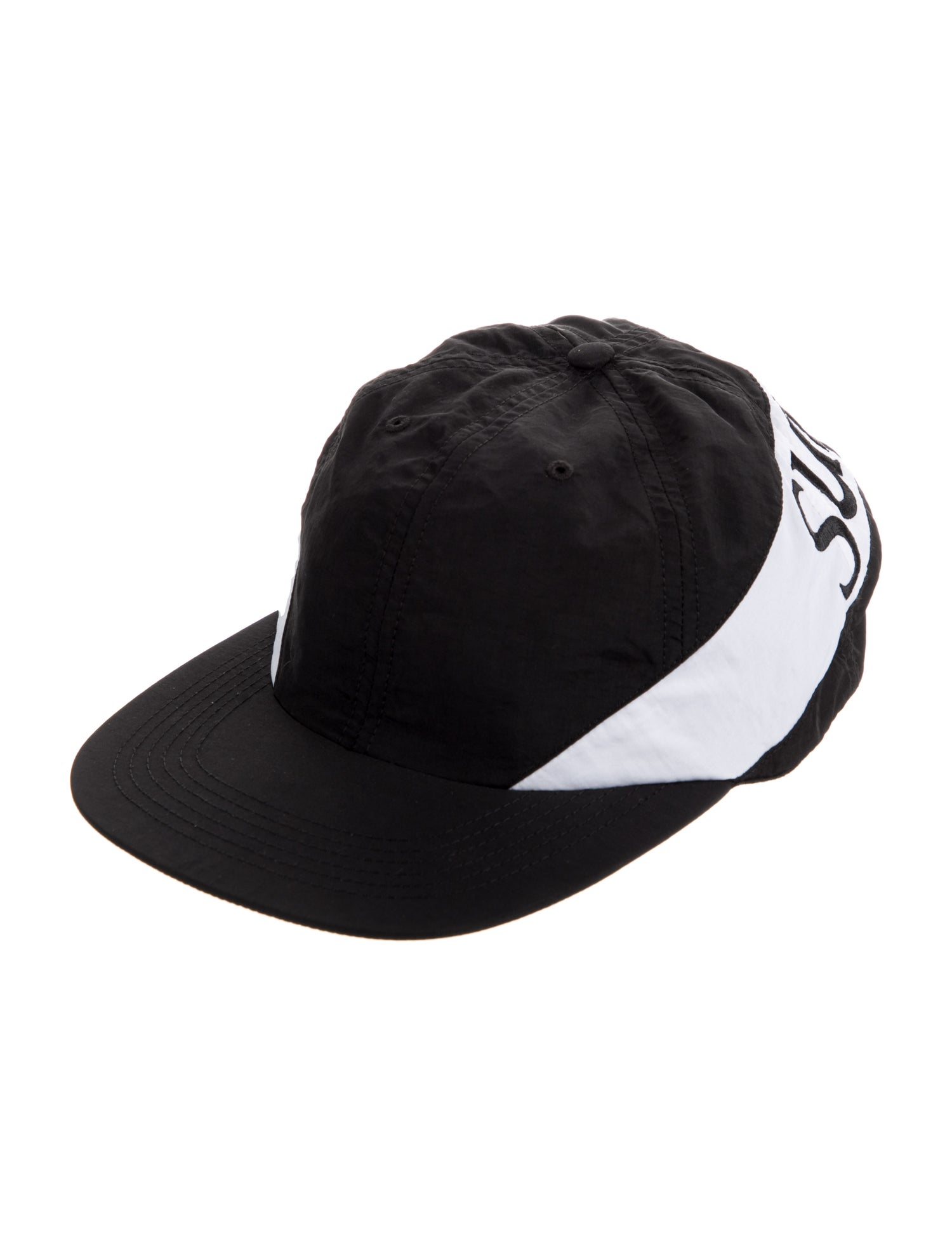 supreme 6 panel nylon cap black supreme 17AW Survival Nylon 6