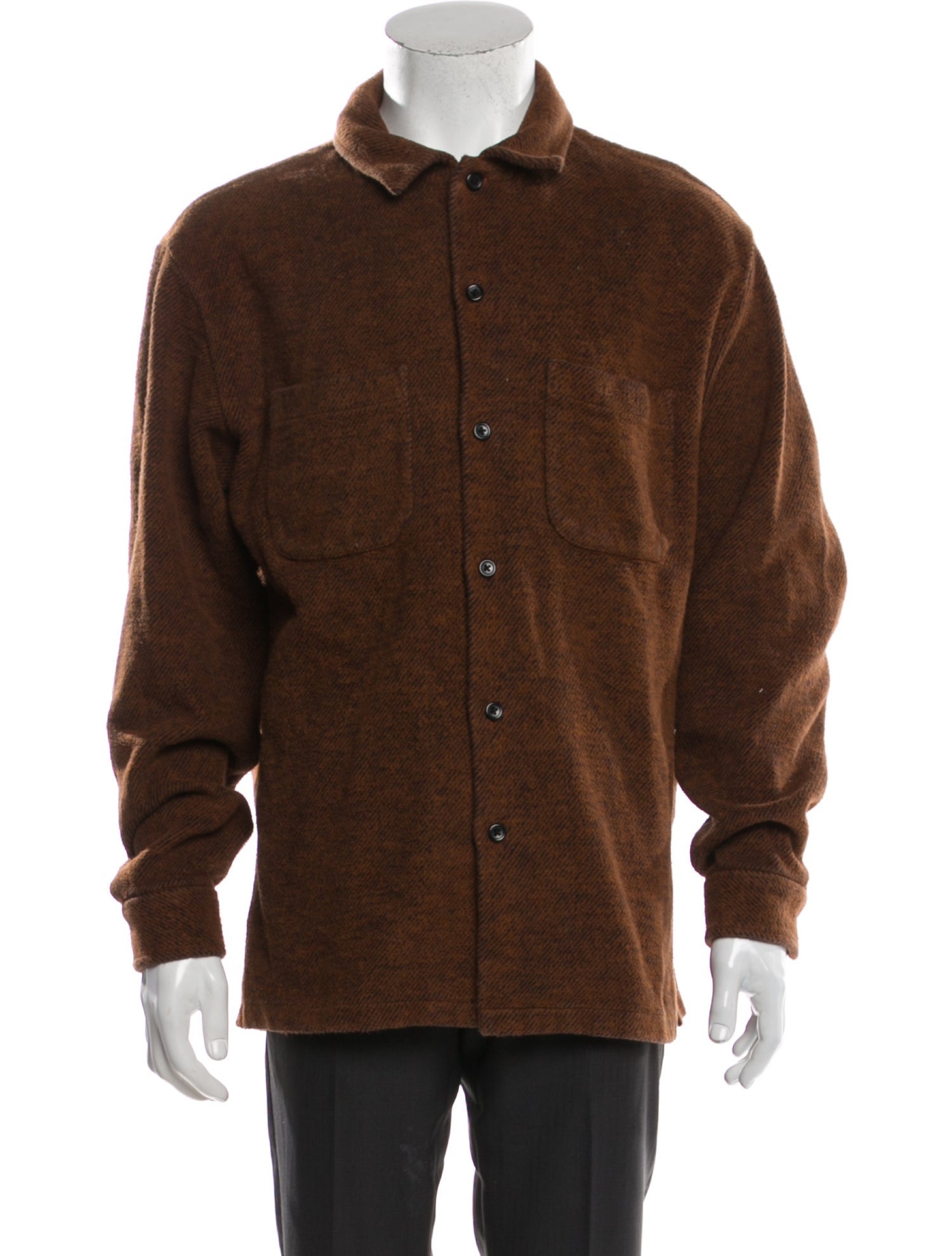 Supreme brushed flannel twill shirt L