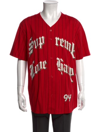 Supreme 2019 Love Hate Baseball Jersey Jersey