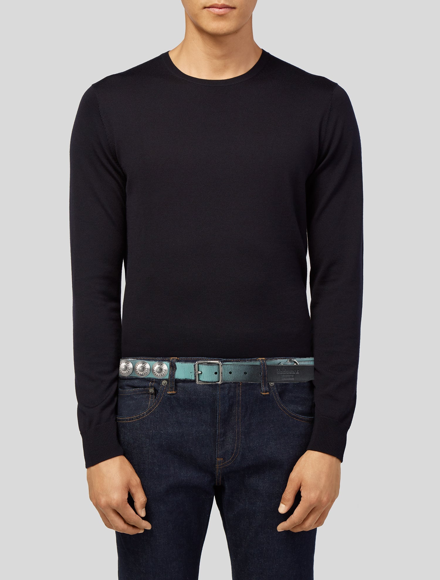 Supreme 2023 x Blackmeans Concho Belt - Blue Belts, Accessories