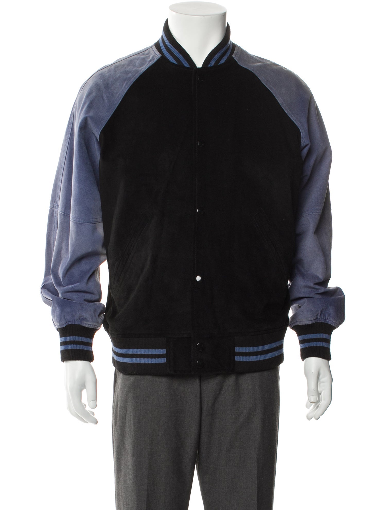 Supreme Suede Varsity Jacket