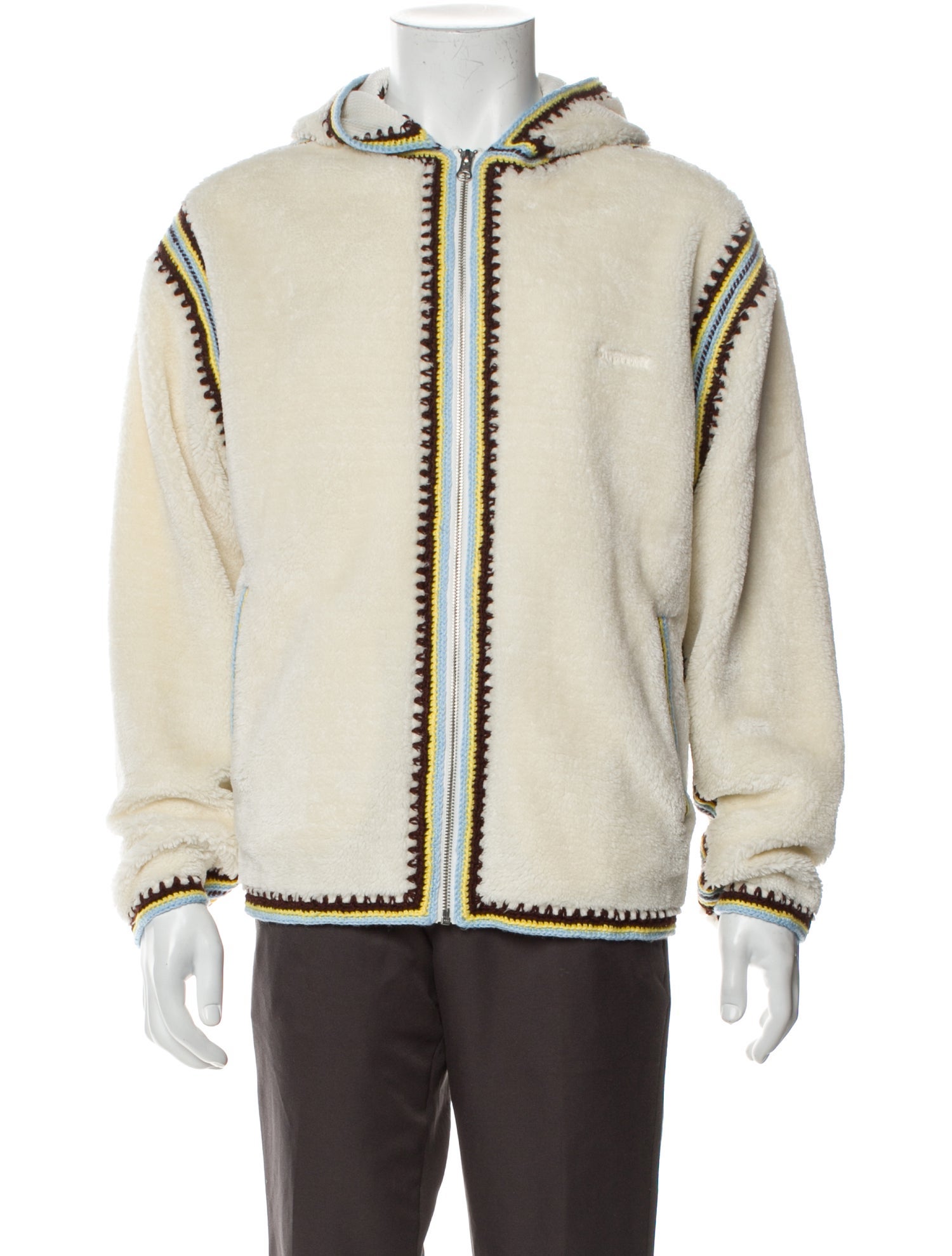 シュプリーム ジップアップニット Supreme シュプリーム 22AW 2-Tone Ribbed Zip Up Sweater 2トーン