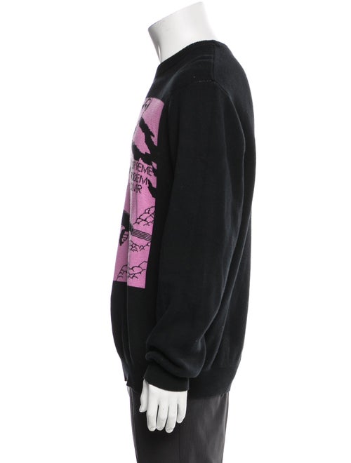 Supreme Problem Solver Graphic Print Pullover