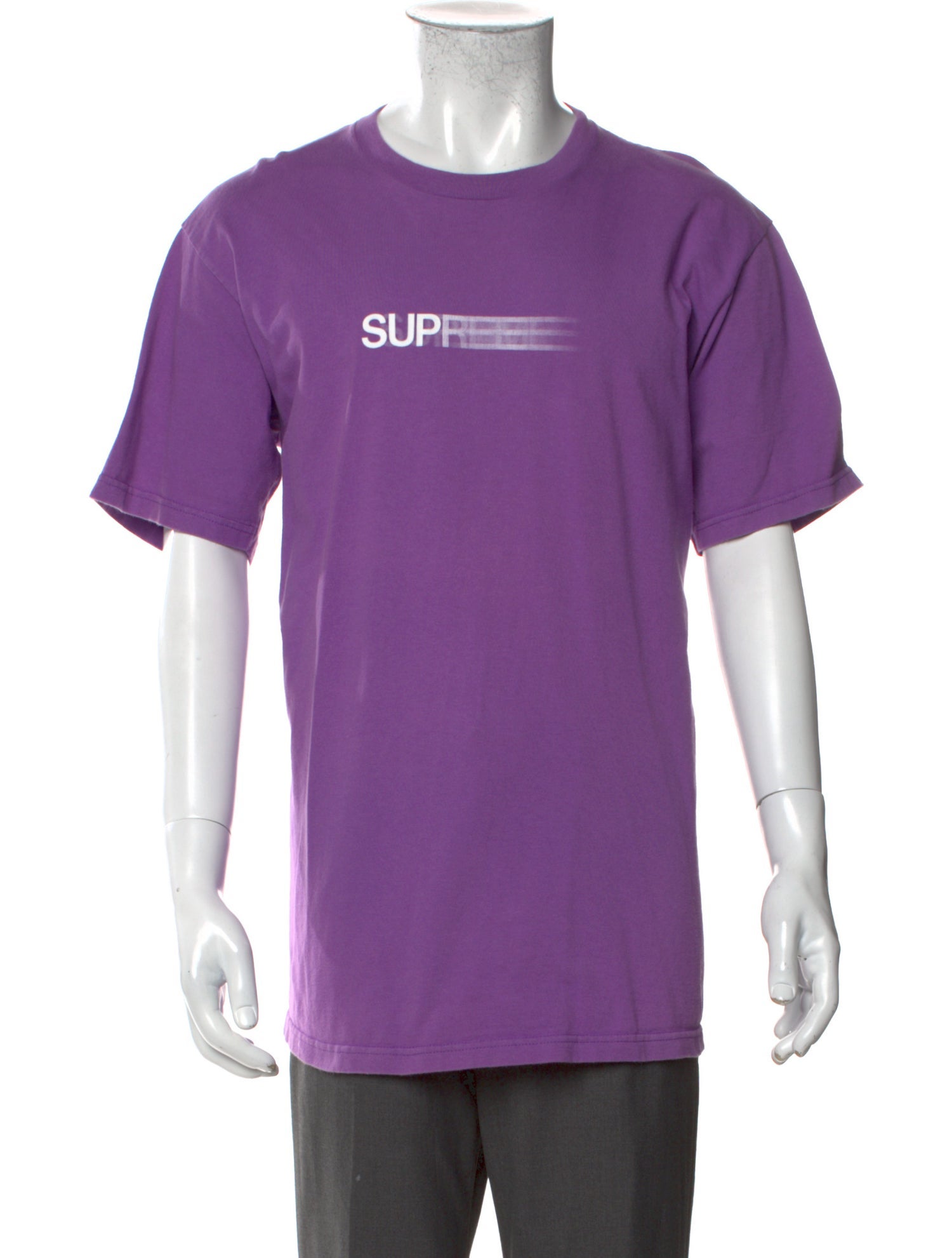 Supreme 2020 Motion Logo T-Shirt - Purple T-Shirts, Clothing 