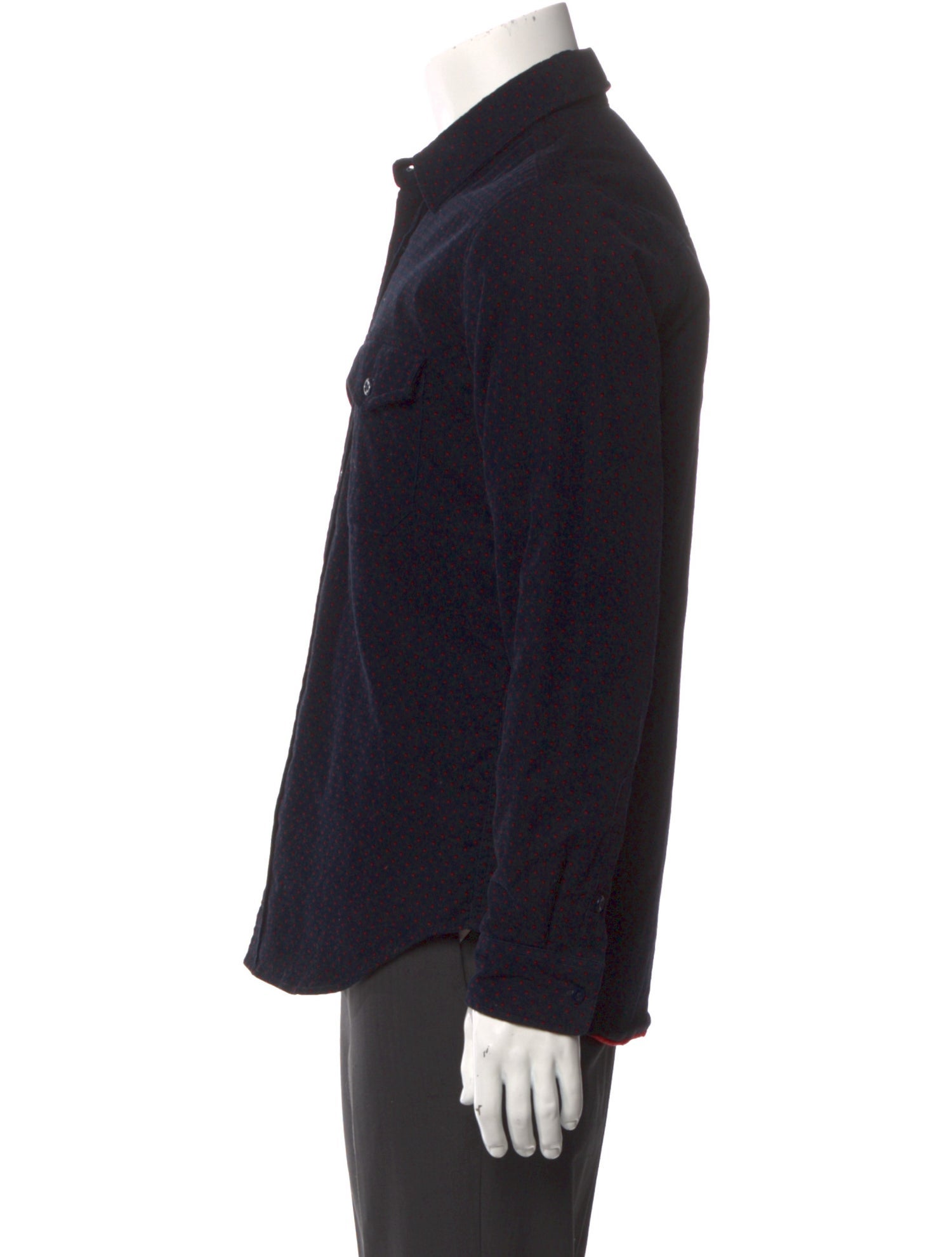 Supreme 2013 Polka Dot Quilted Shirt